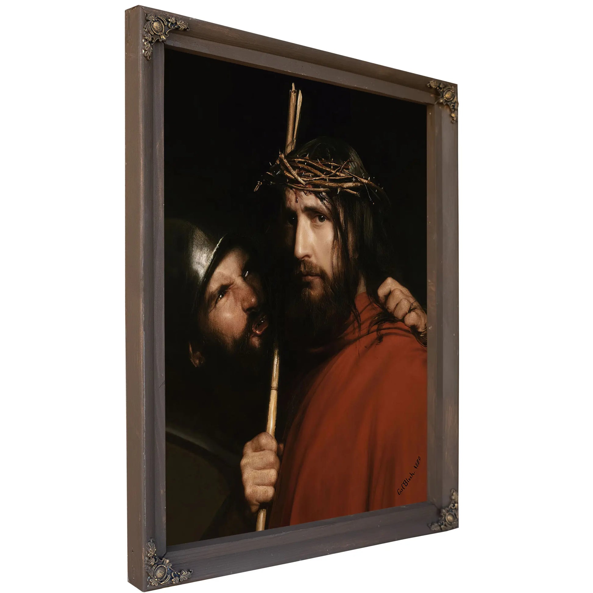 Christ With Mocking Soldier by Carl Bloch