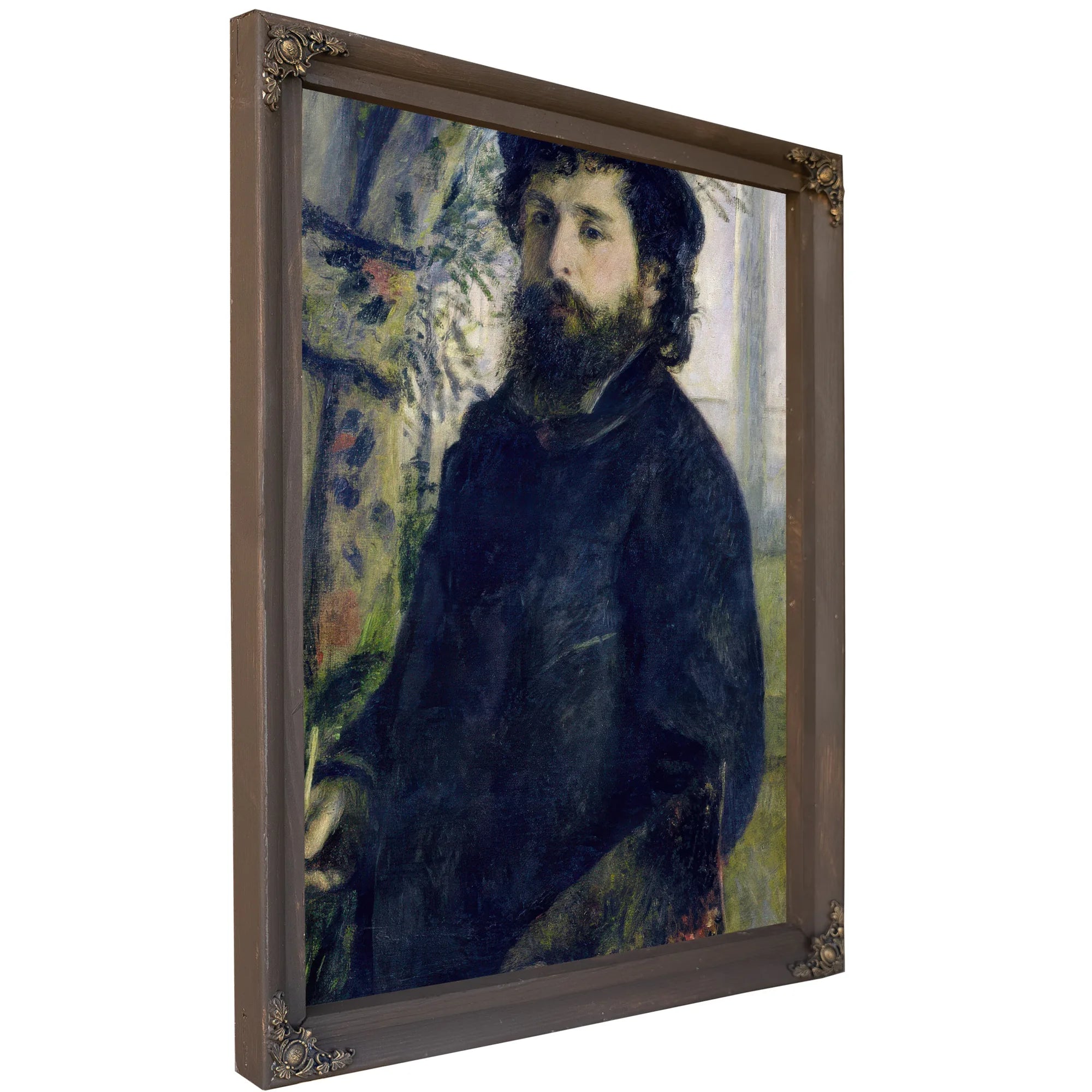 Portrait Of Claude Monet (1840 1926) By Pierre Auguste Renoir Fine Art Print