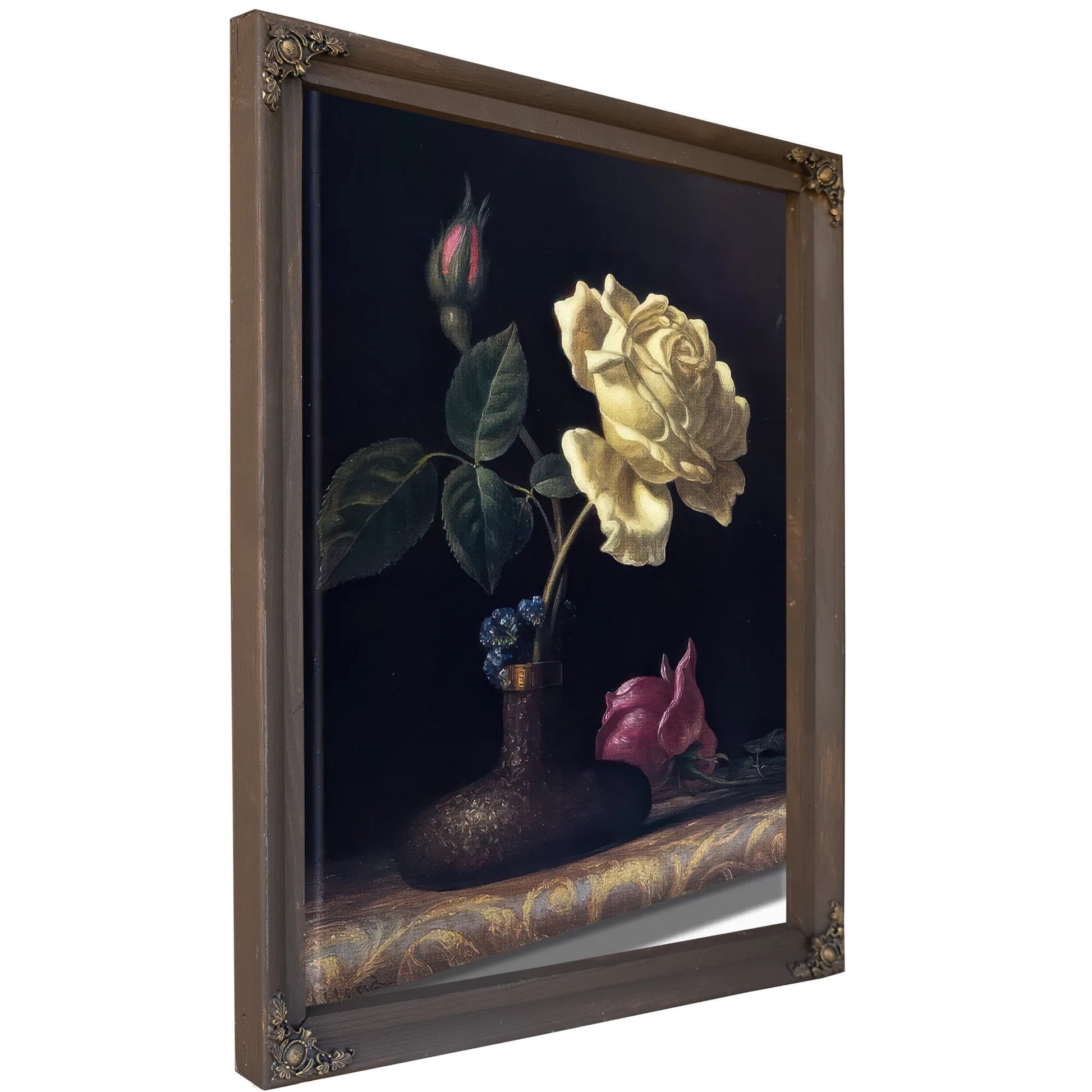 The White Rose By Martin Johnson Heade Fine Art Print