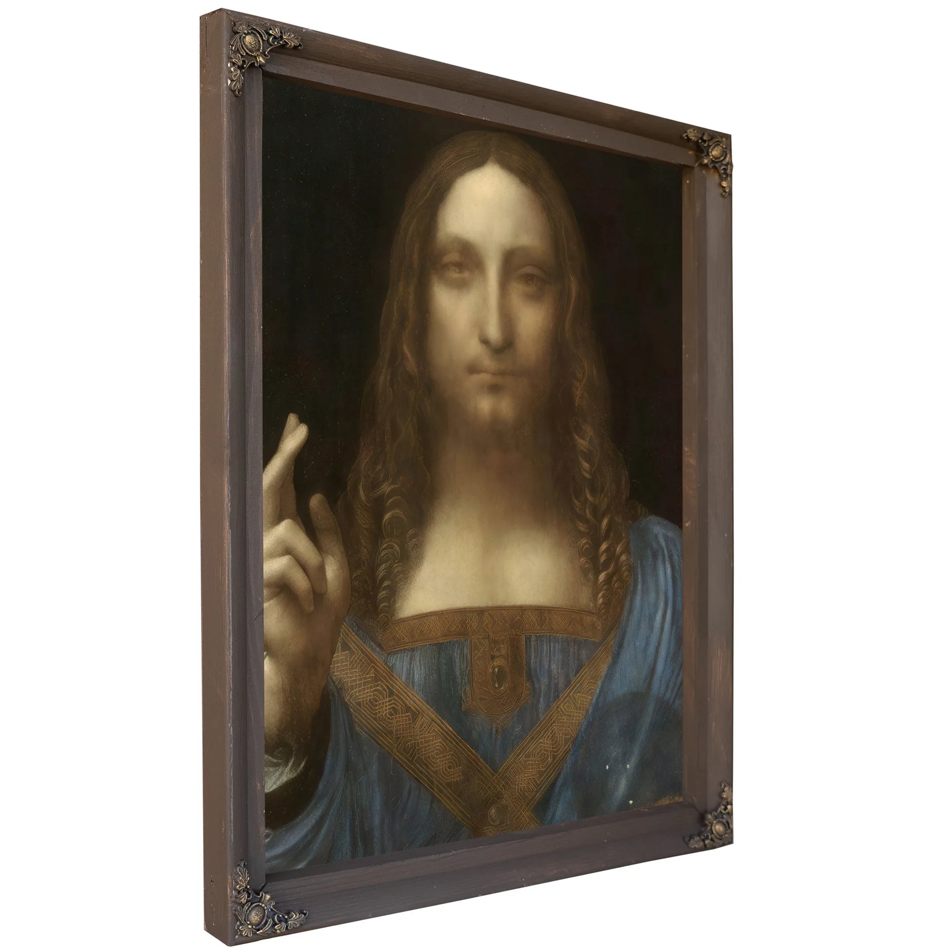 Salvator Mundi By Leonardo Da Vinci Fine Art Print