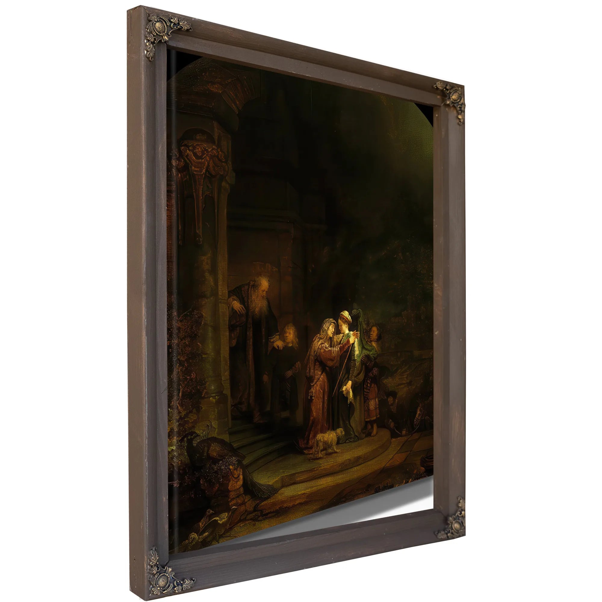 The Visitation By Rembrandt Fine Art Print