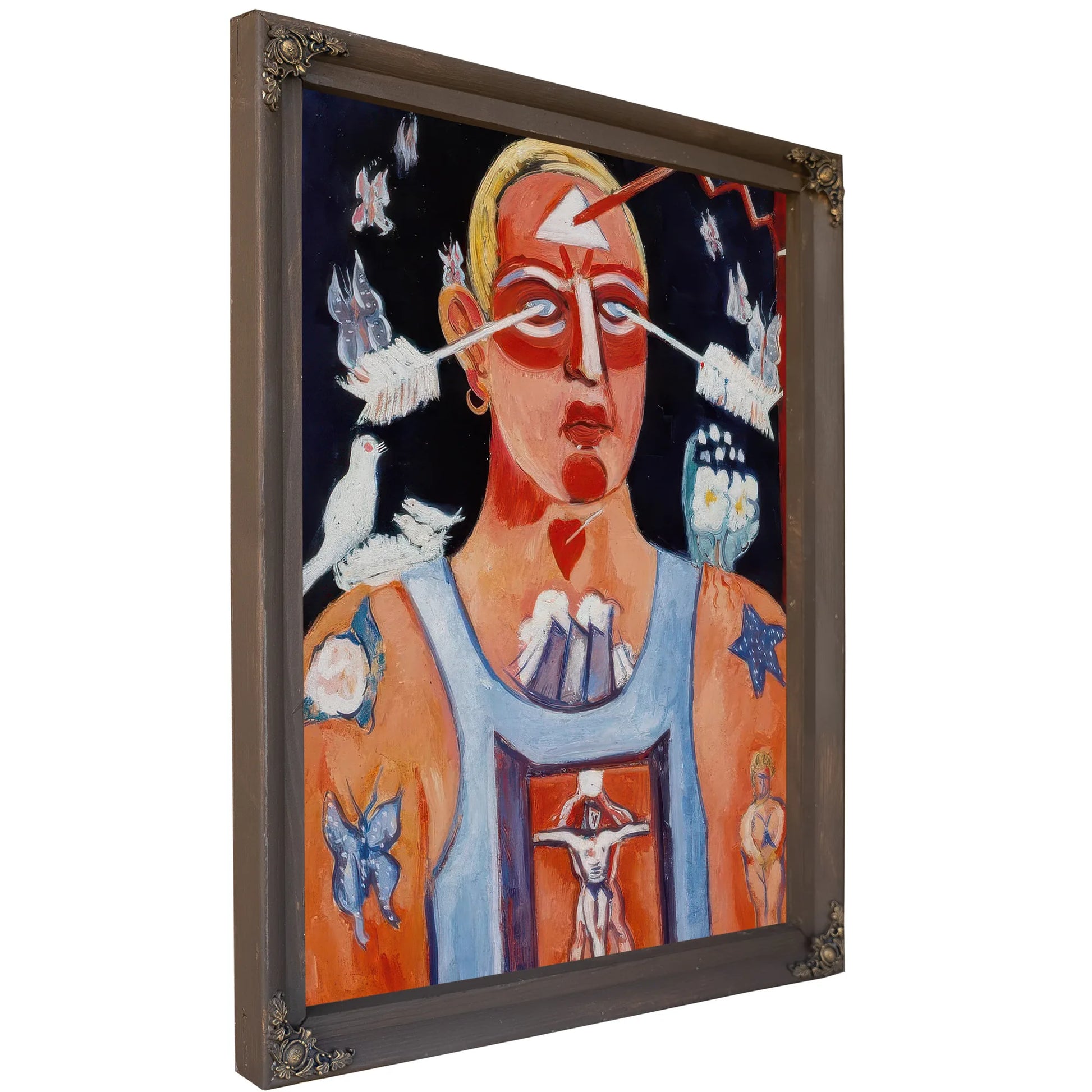 Sustained Comedy By Marsden Hartley Fine Art Print