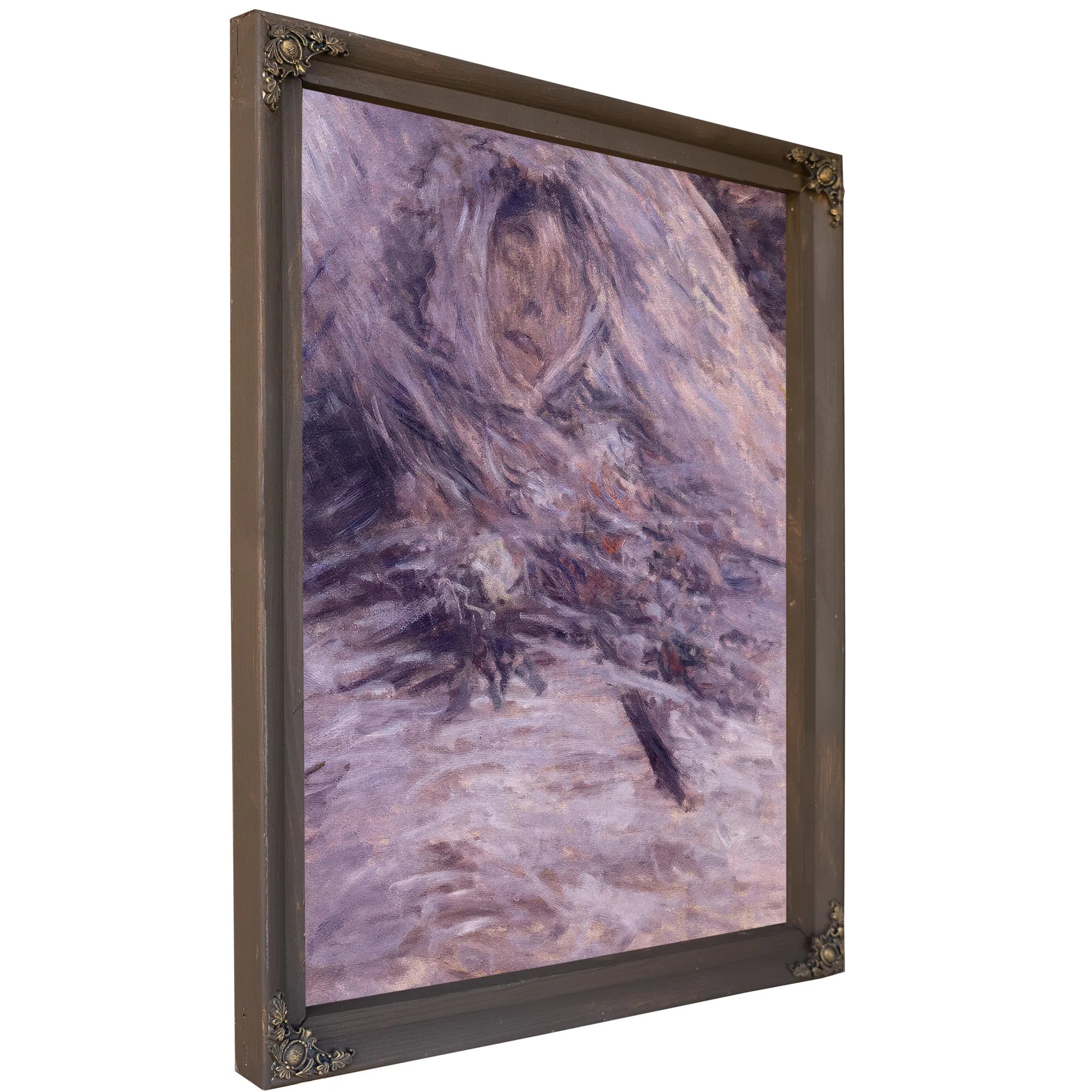 Camille Monet Sur Son Lit De Mort 2 By Claude Monet Fine Art Print