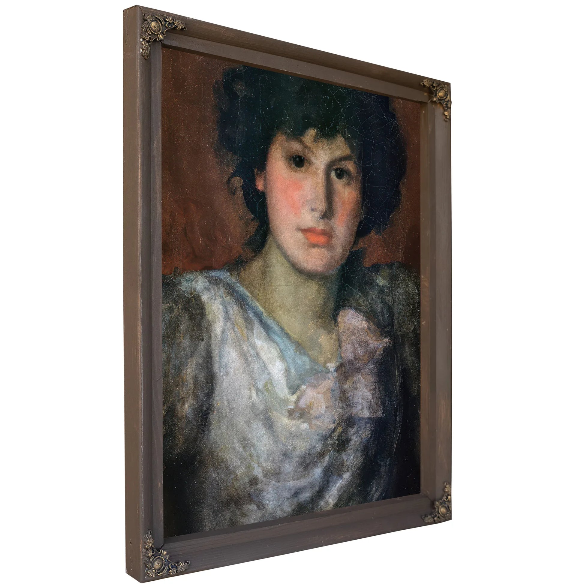 Miss Lilian Woakes By James McNeill Whistler Fine Art Print