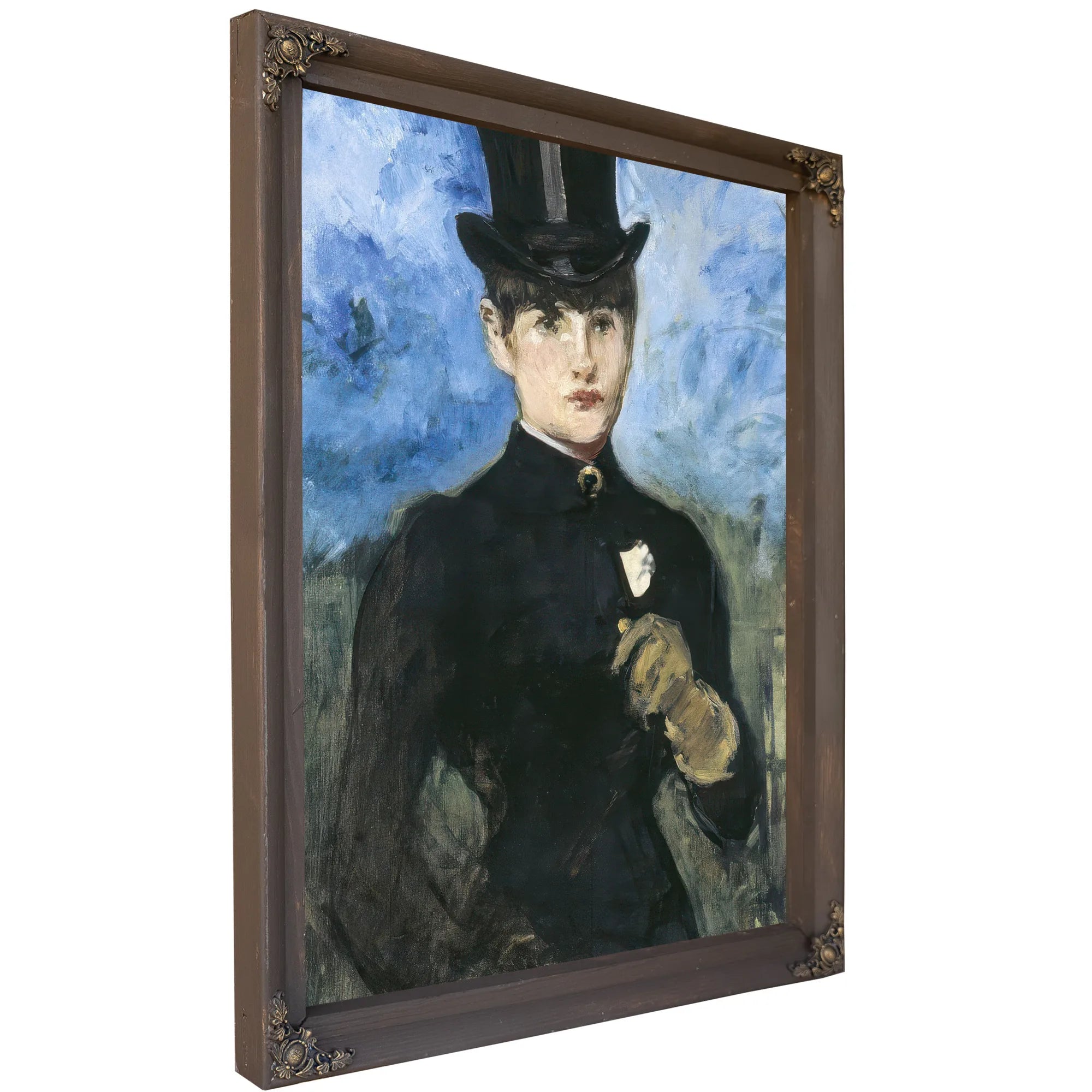 Horsewoman, Fullface By Edouard Manet Fine Art Print