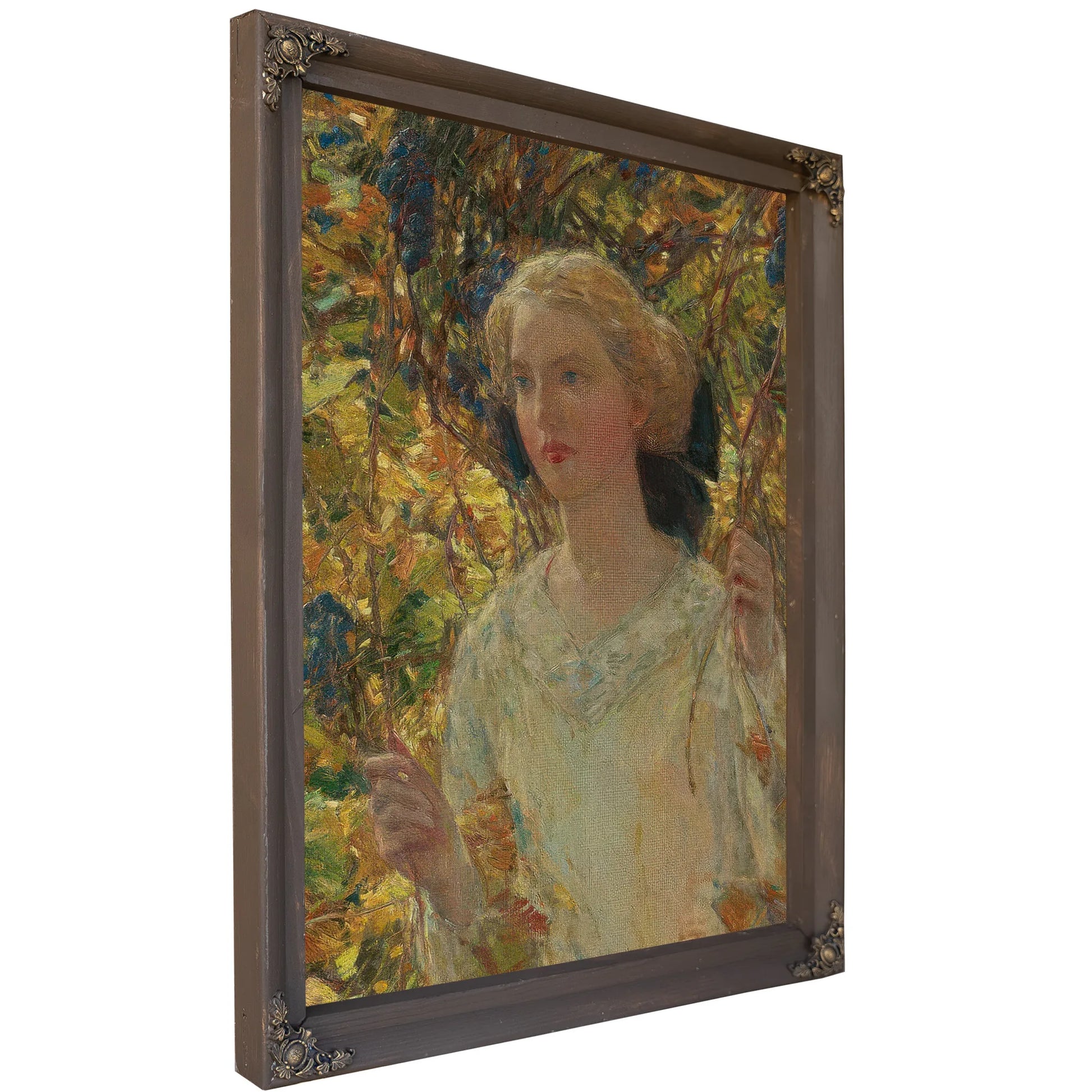 The Grapevine By Childe Hassam Fine Art Print