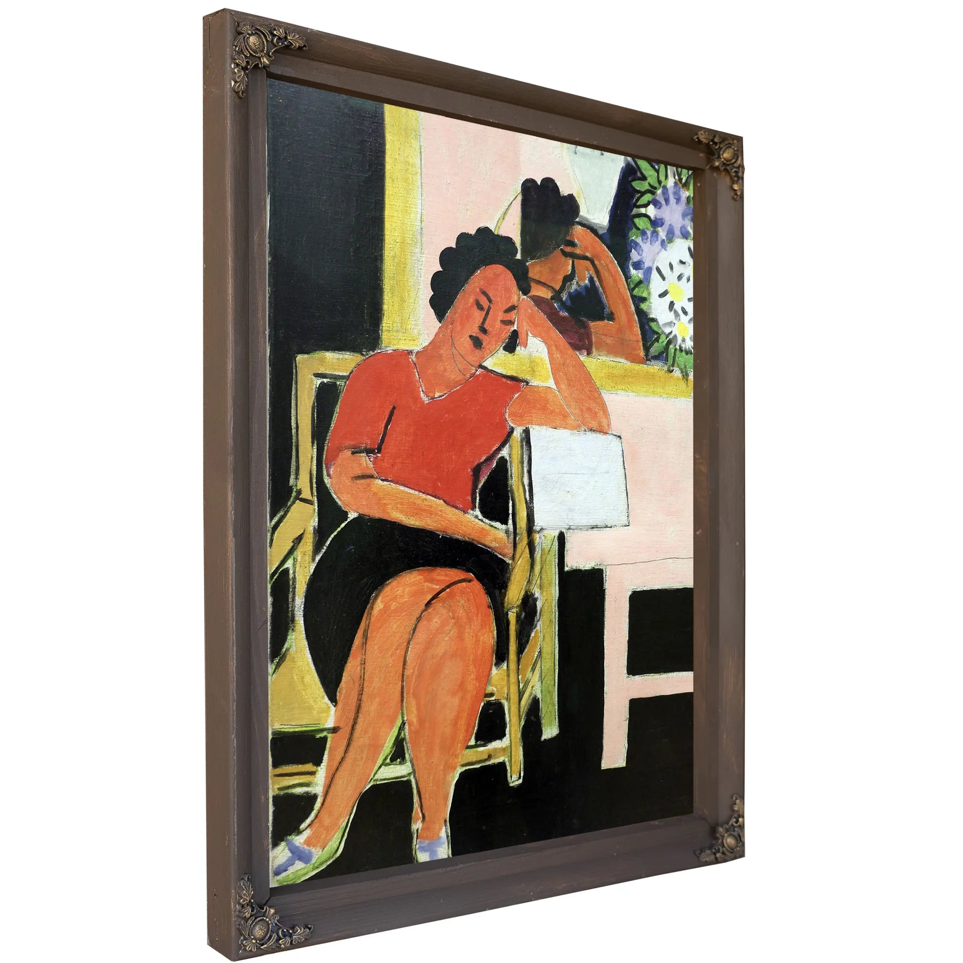 Woman Before An Aquarium 1 by Henri Matisse