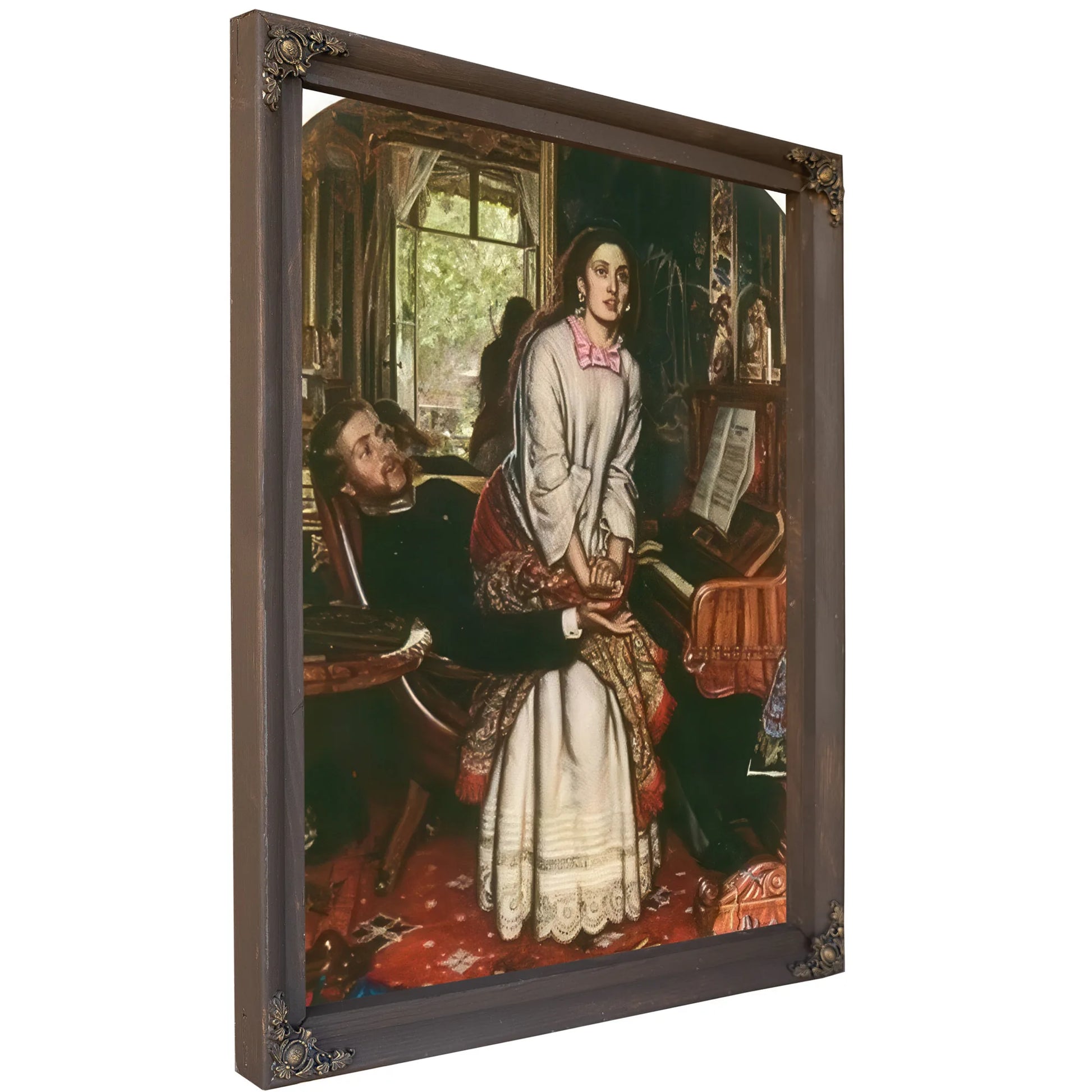 The Awakening Conscience By William Holman Hunt Fine Art Print
