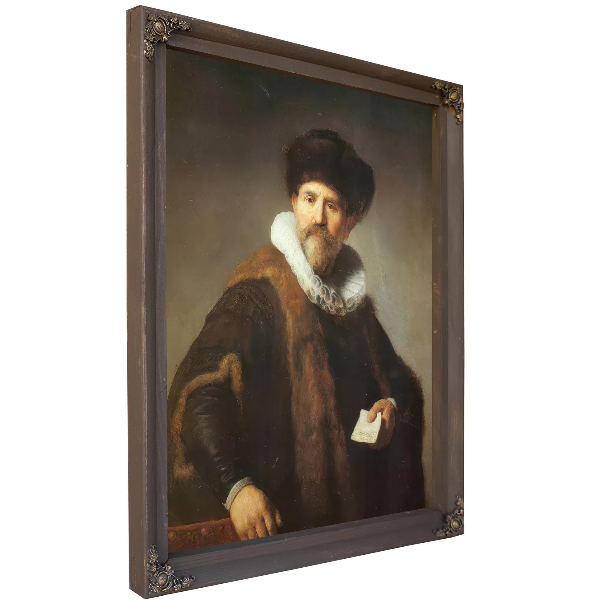 The Amsterdam Merchant Nicolaes Ruts, 1631 By Rembrandt Fine Art Print