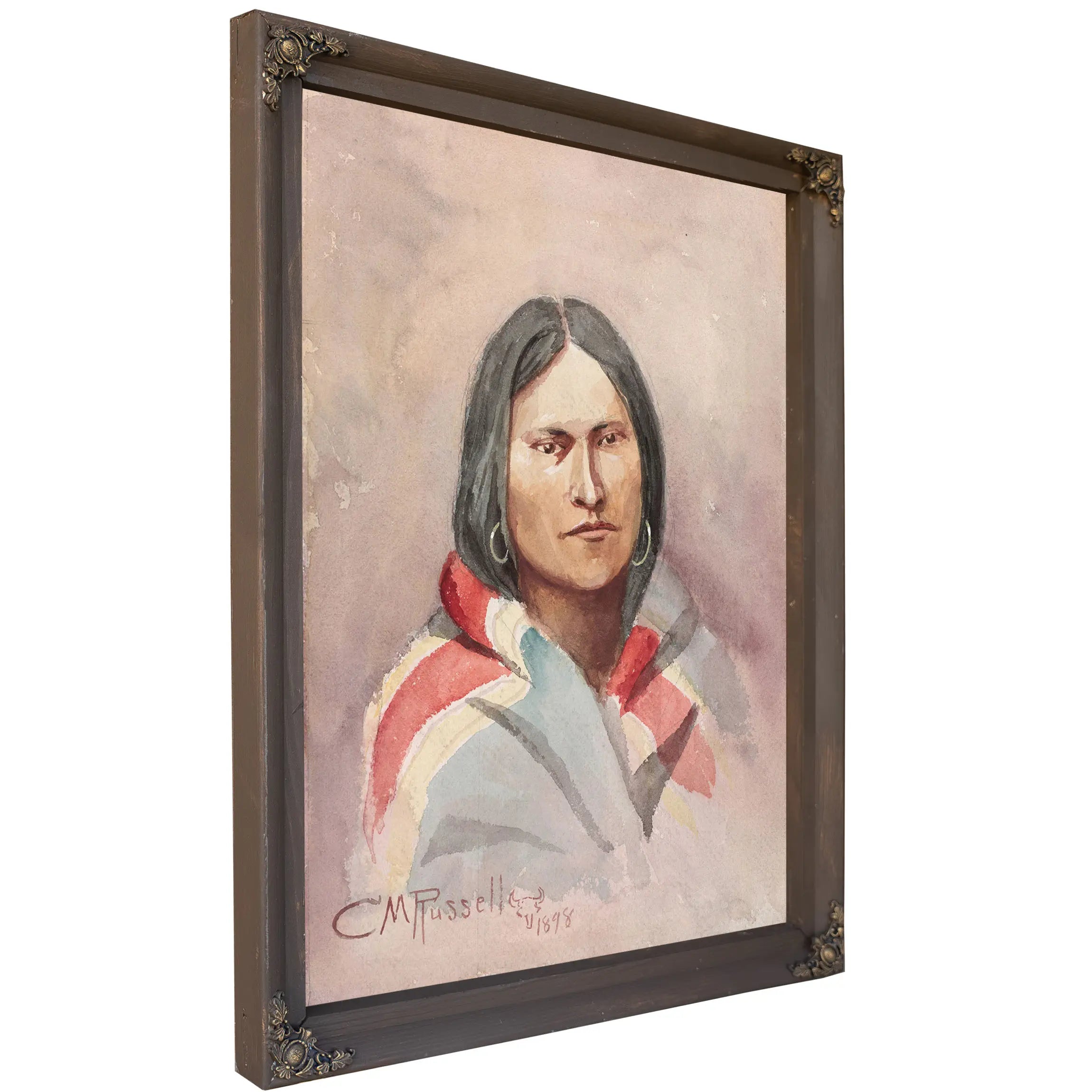 Indian Woman by Charles Marion Russell