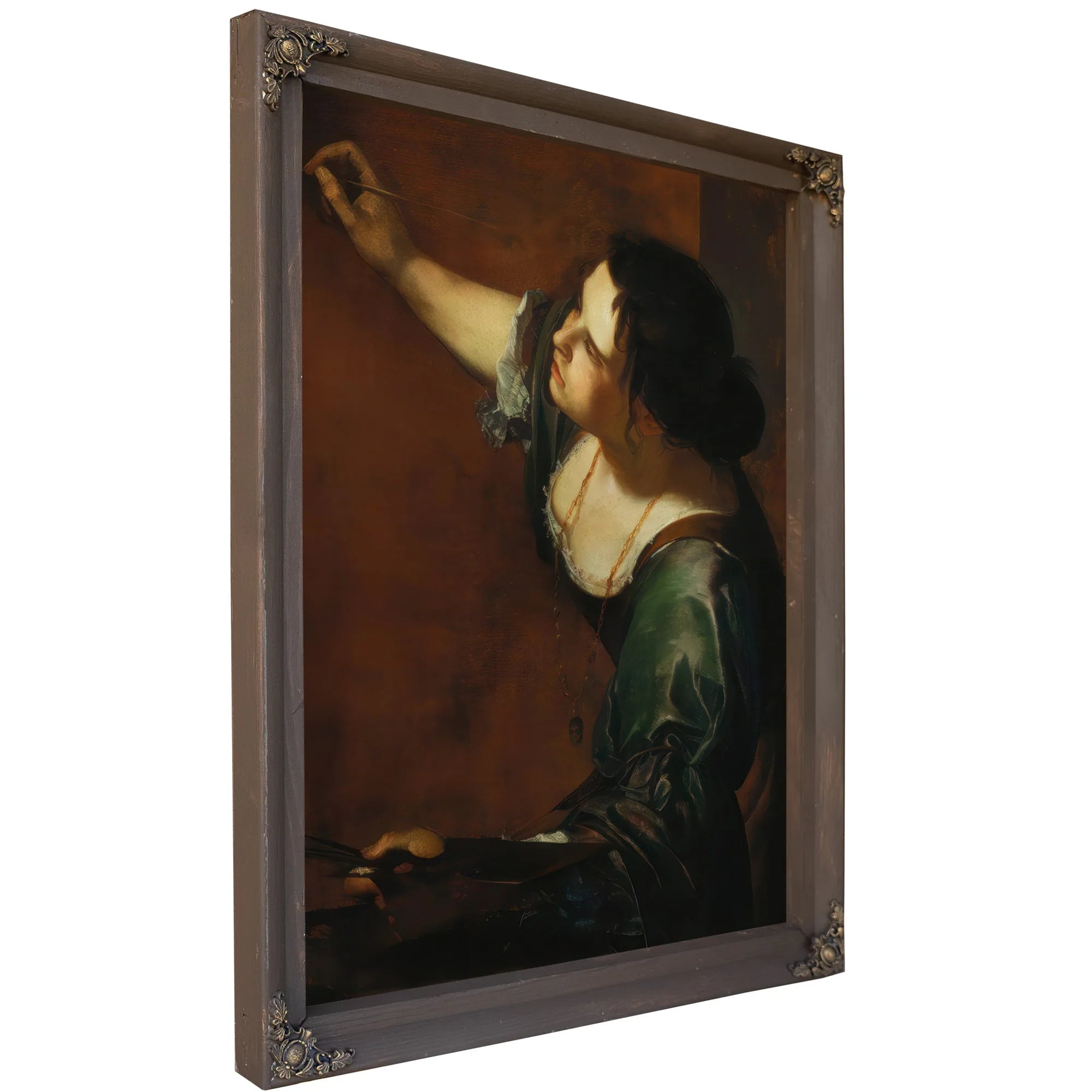 Self Portrait As The Allegory Of Painting 1638 By Artemisia Gentileschi Fine Art Print