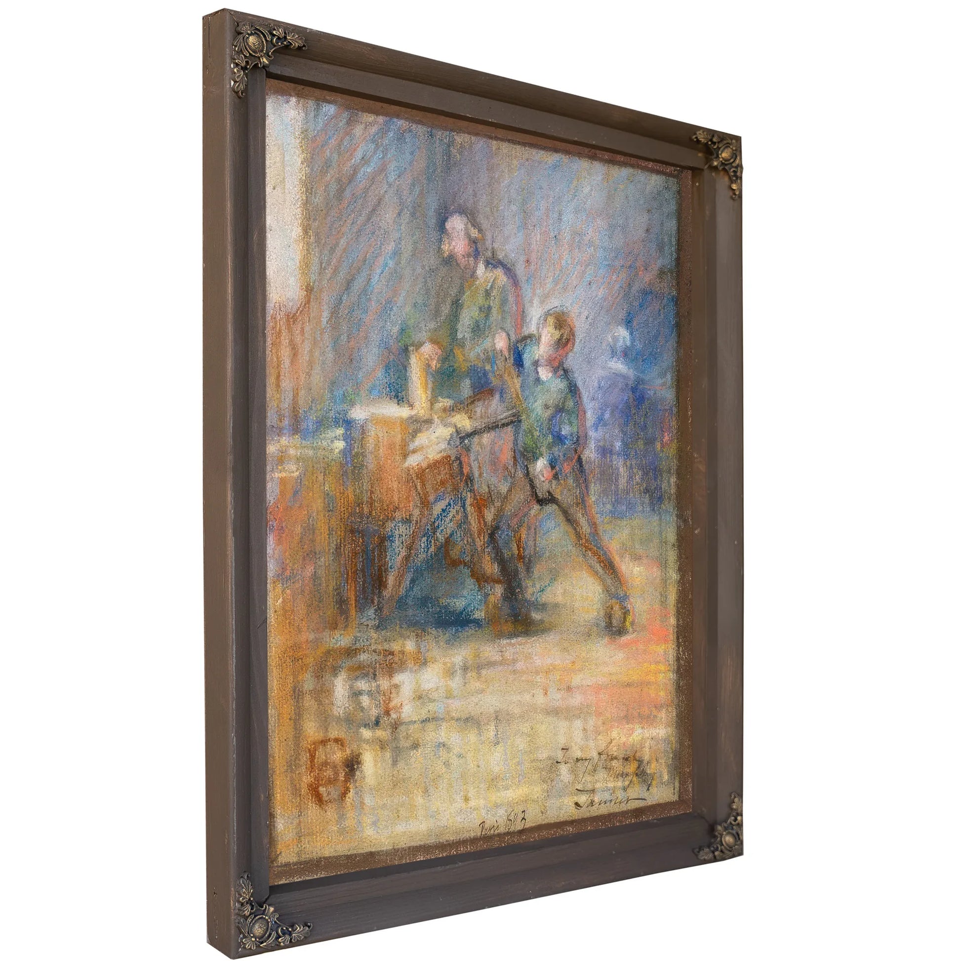 The Young Sabot Maker By Henry Ossawa Tanner Fine Art Print