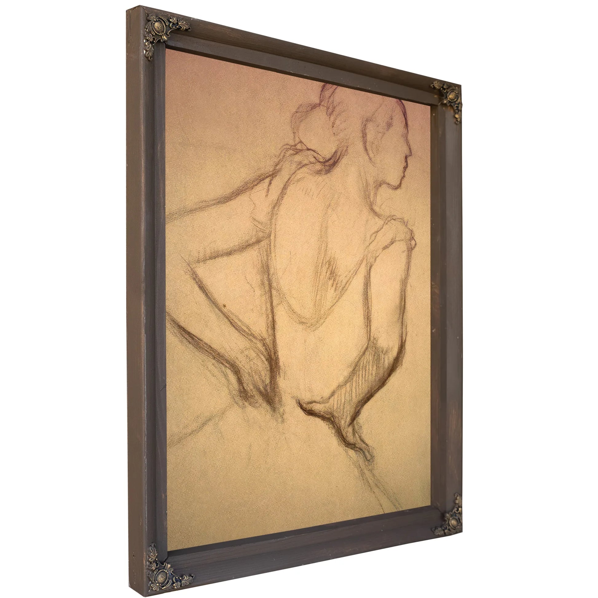 Standing Dancer By Edgar Degas Fine Art Print