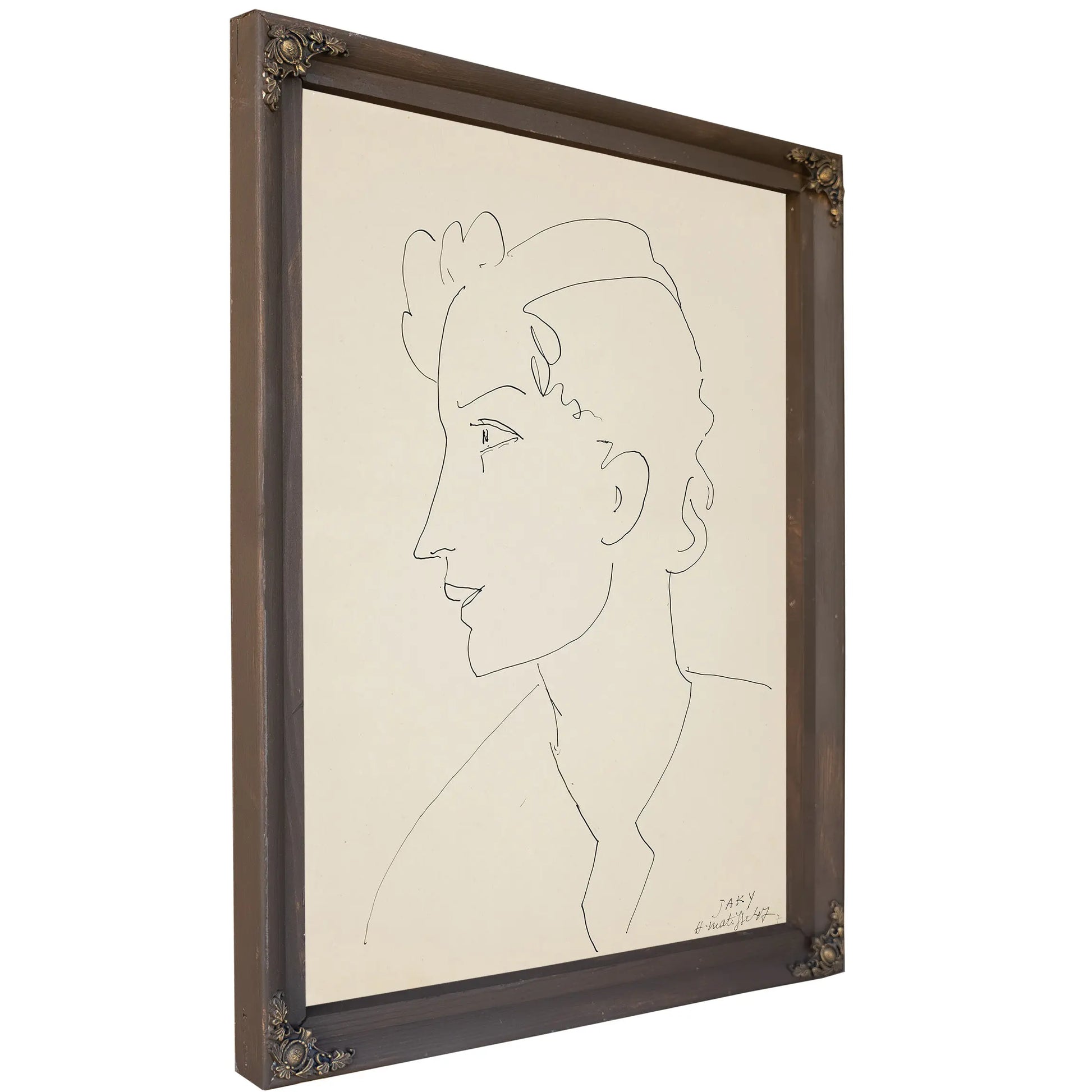 Portrait Of A Young Man (Portrait D Un Jeune Homme) by Henri Matisse