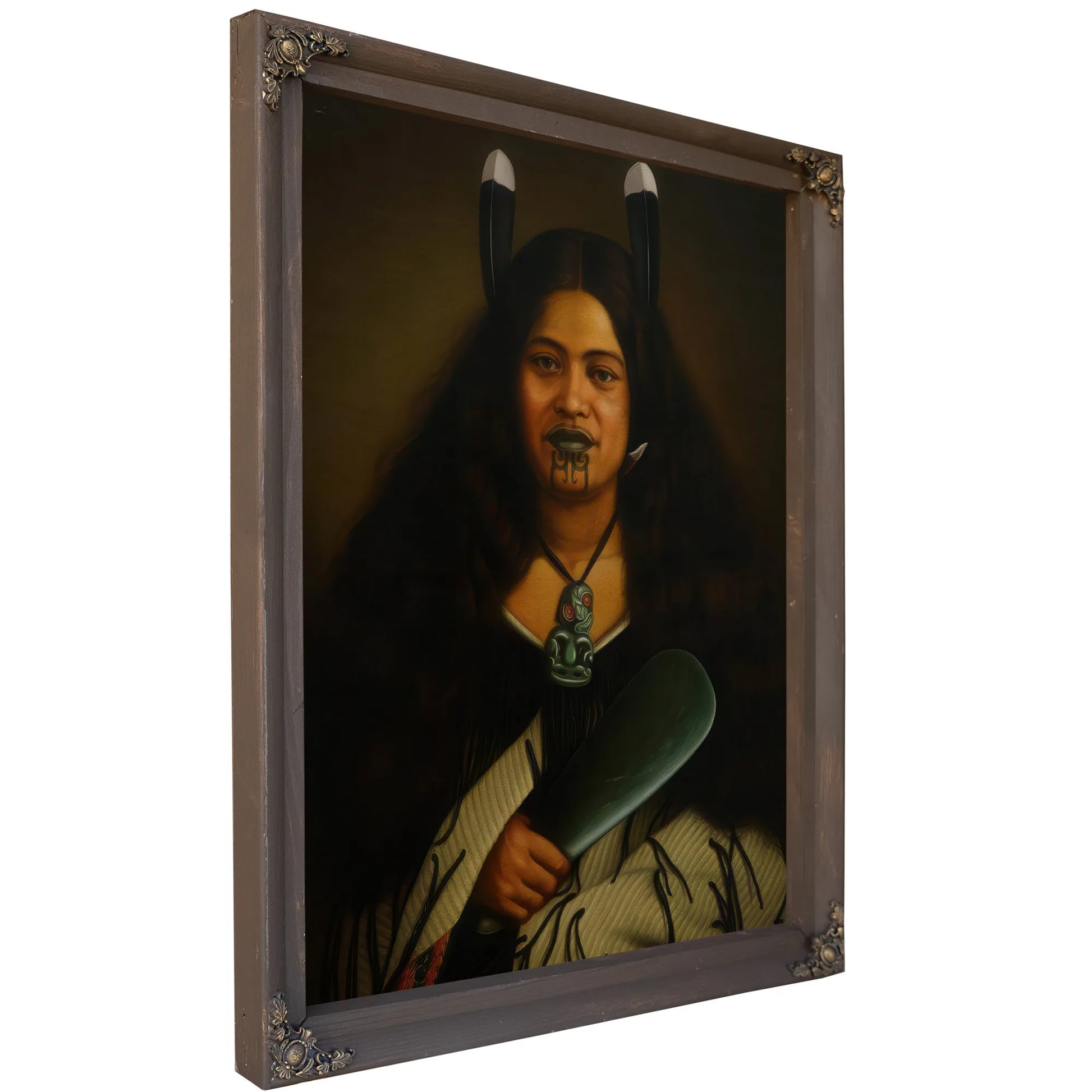 Portrait Of Pare Watene 1878 By Gottfried Lindauer Fine Art Print