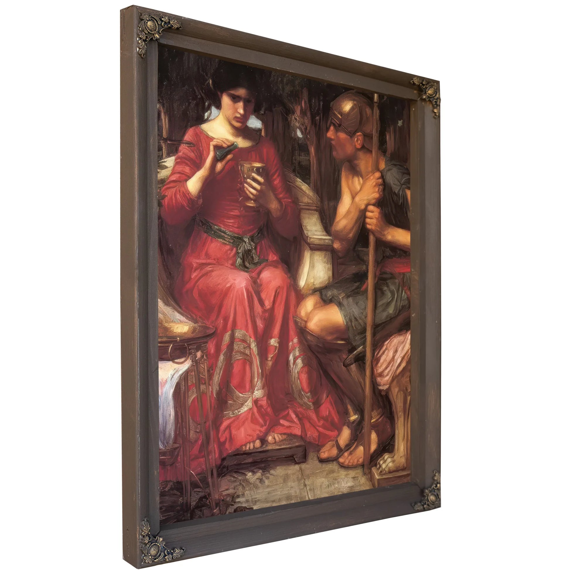 Jason And Medea By John Waterhouse Fine Art Print