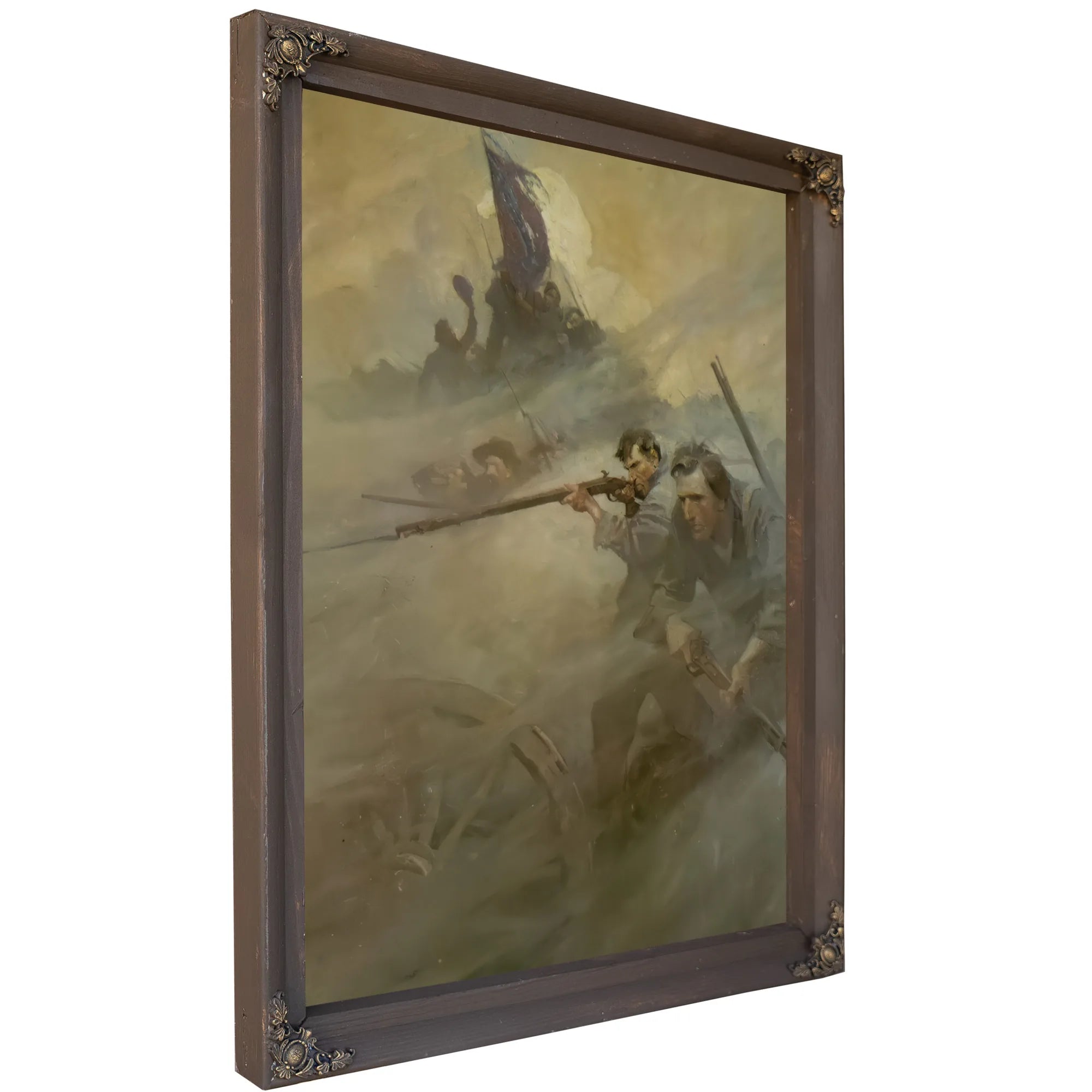 The Battle By NC Wyeth Fine Art Print