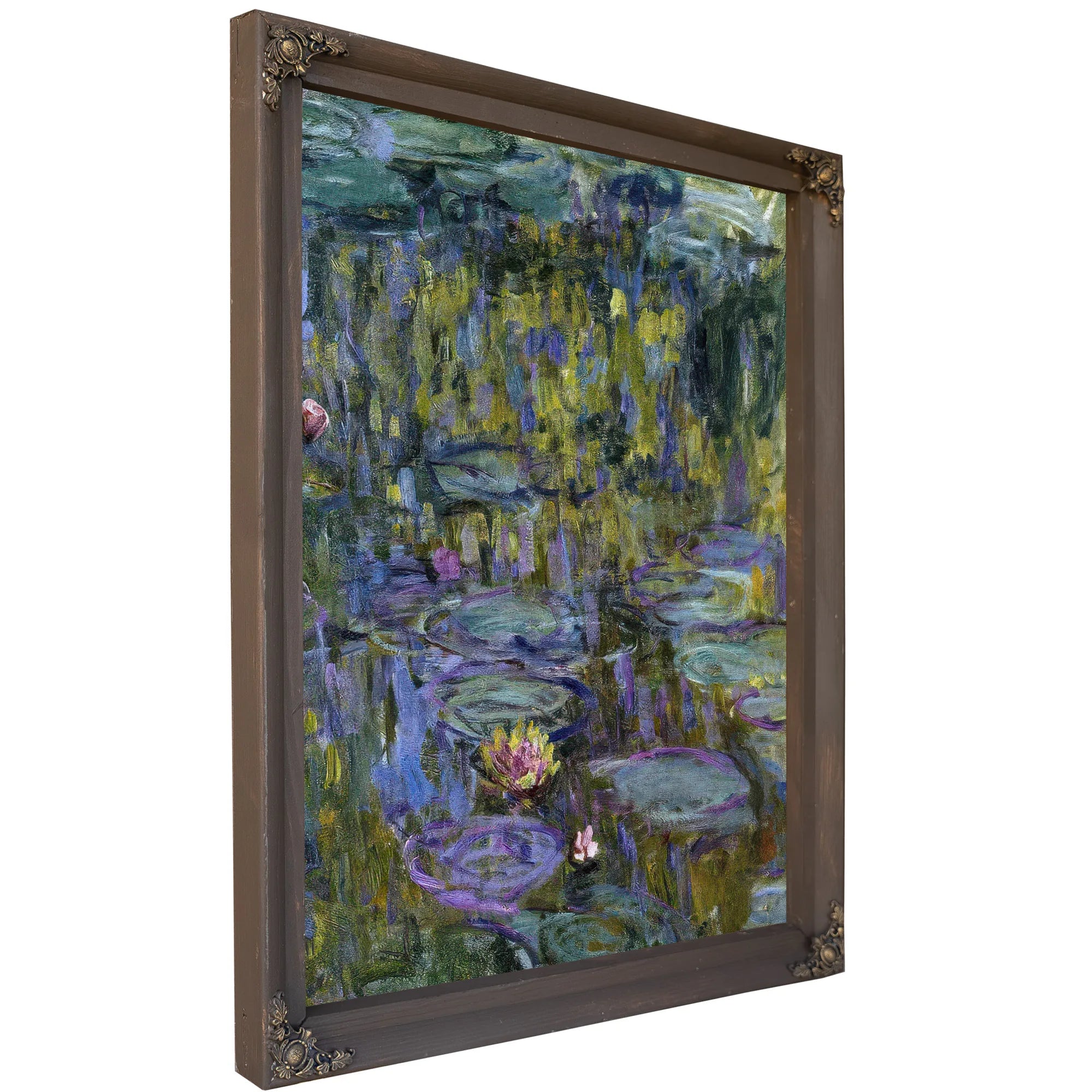 Water Lilies 1 By Claude Monet Fine Art Print