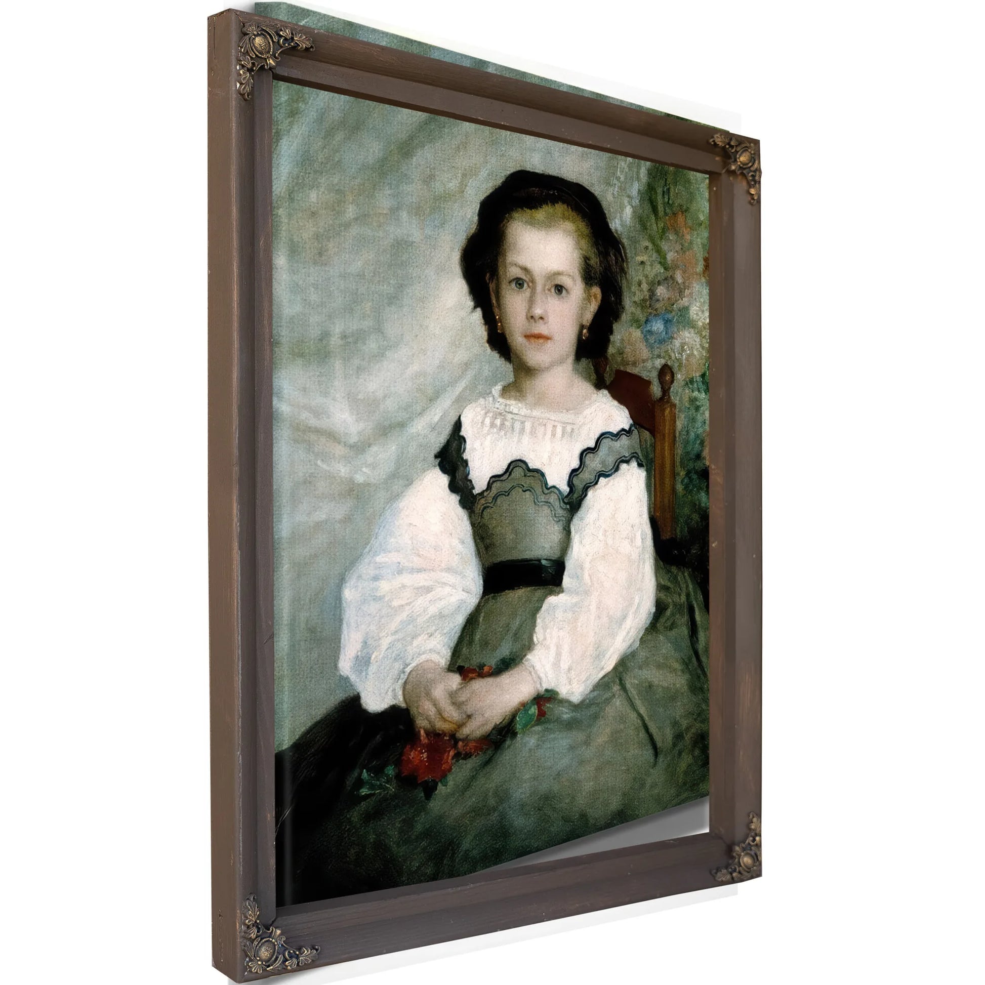 Romaine Lacaux By Pierre August Renoir Fine Art Print