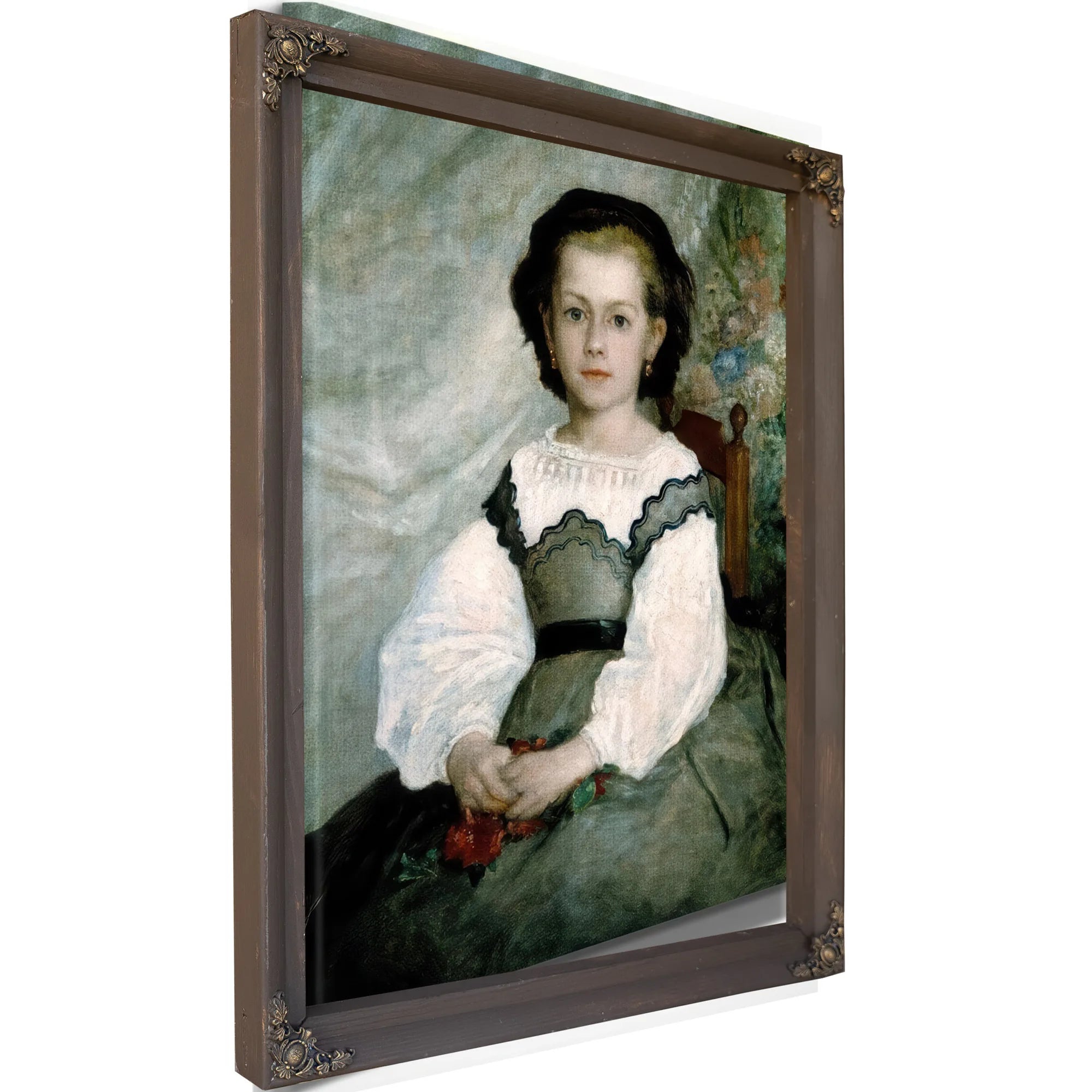Romaine Lacaux By Pierre August Renoir Fine Art Print