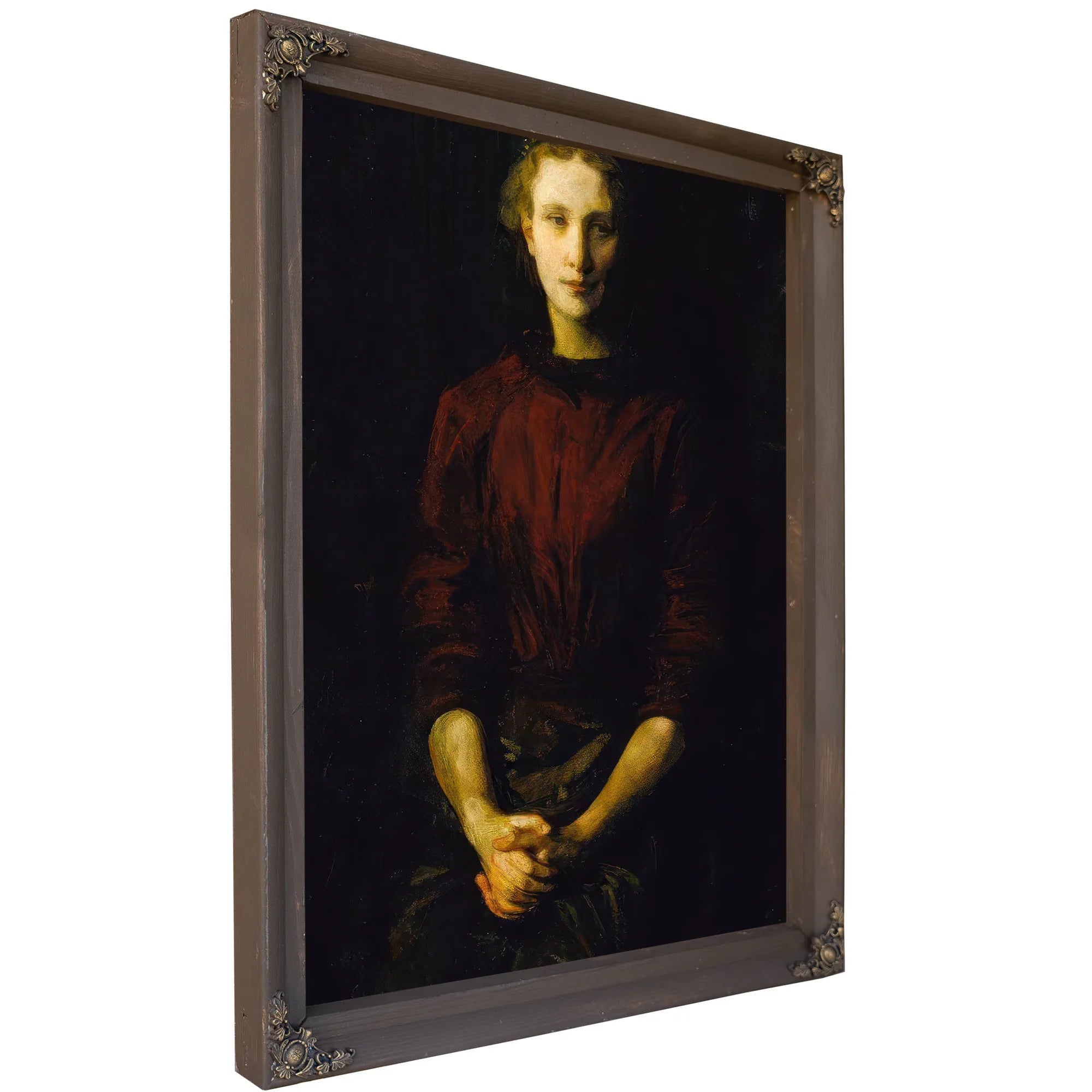 Portrait Of A Lady (Mrs. William B. Cabot) By Abbott Handerson Thayer Fine Art Print