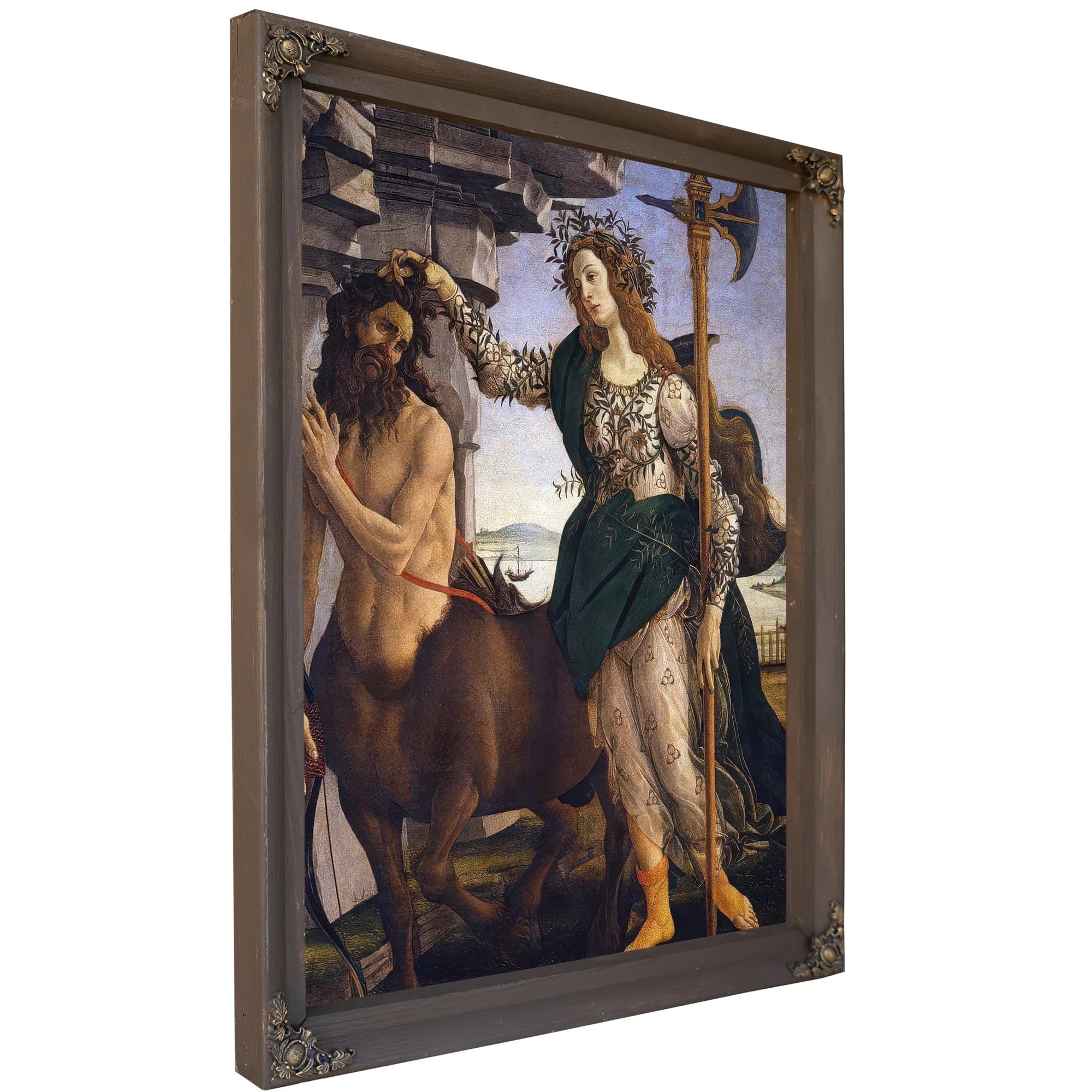 Pallas And The Centaur by Sandro Botticelli Fine Art Print