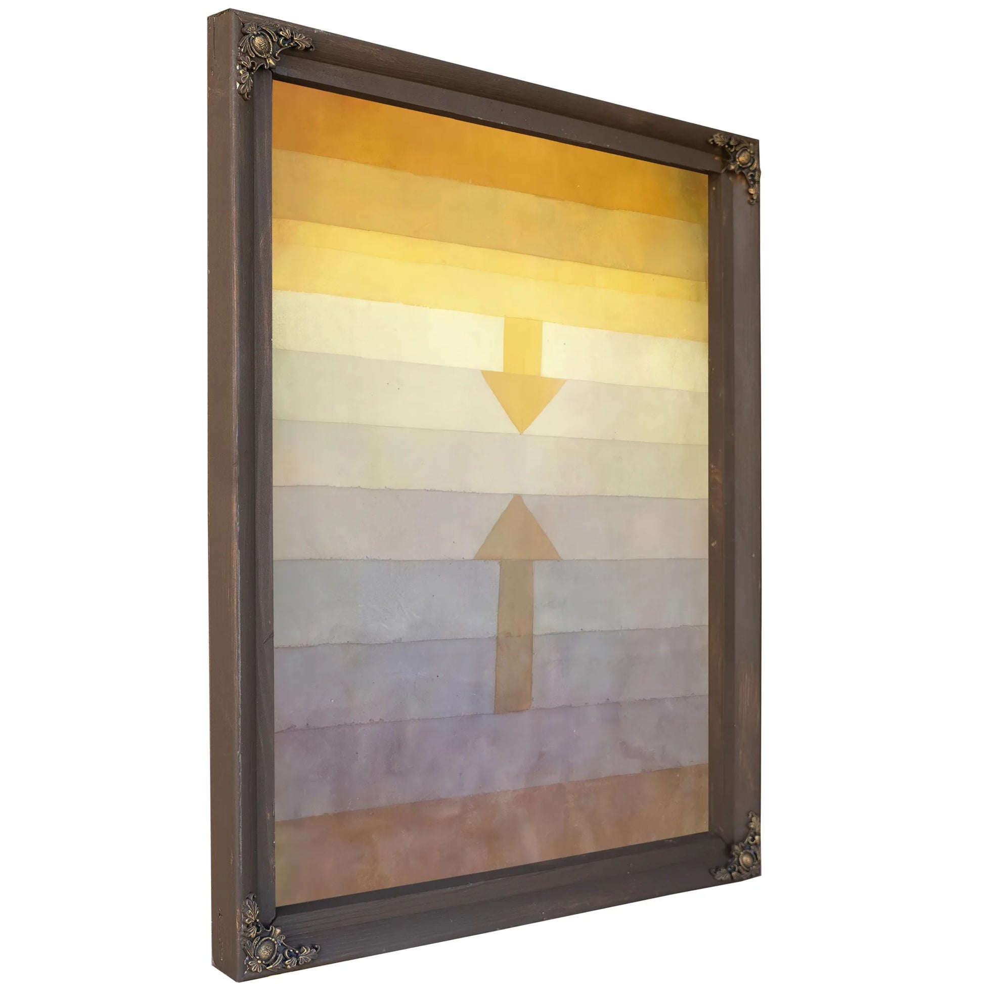 Separation In The Evening 1922 79 By Paul Klee Fine Art Print