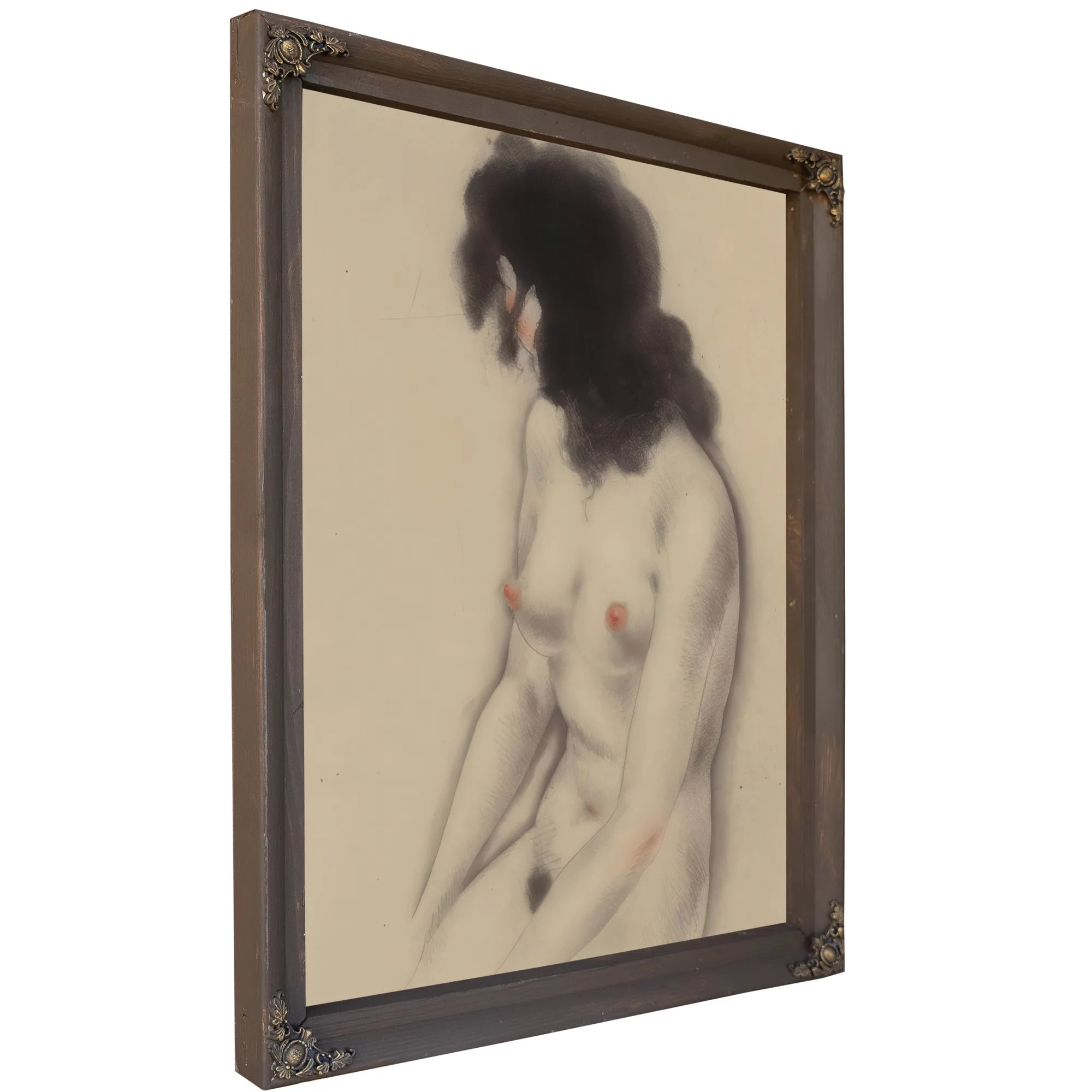 La Vie Des Seins Circa 1945 By Louis Icart Fine Art Print