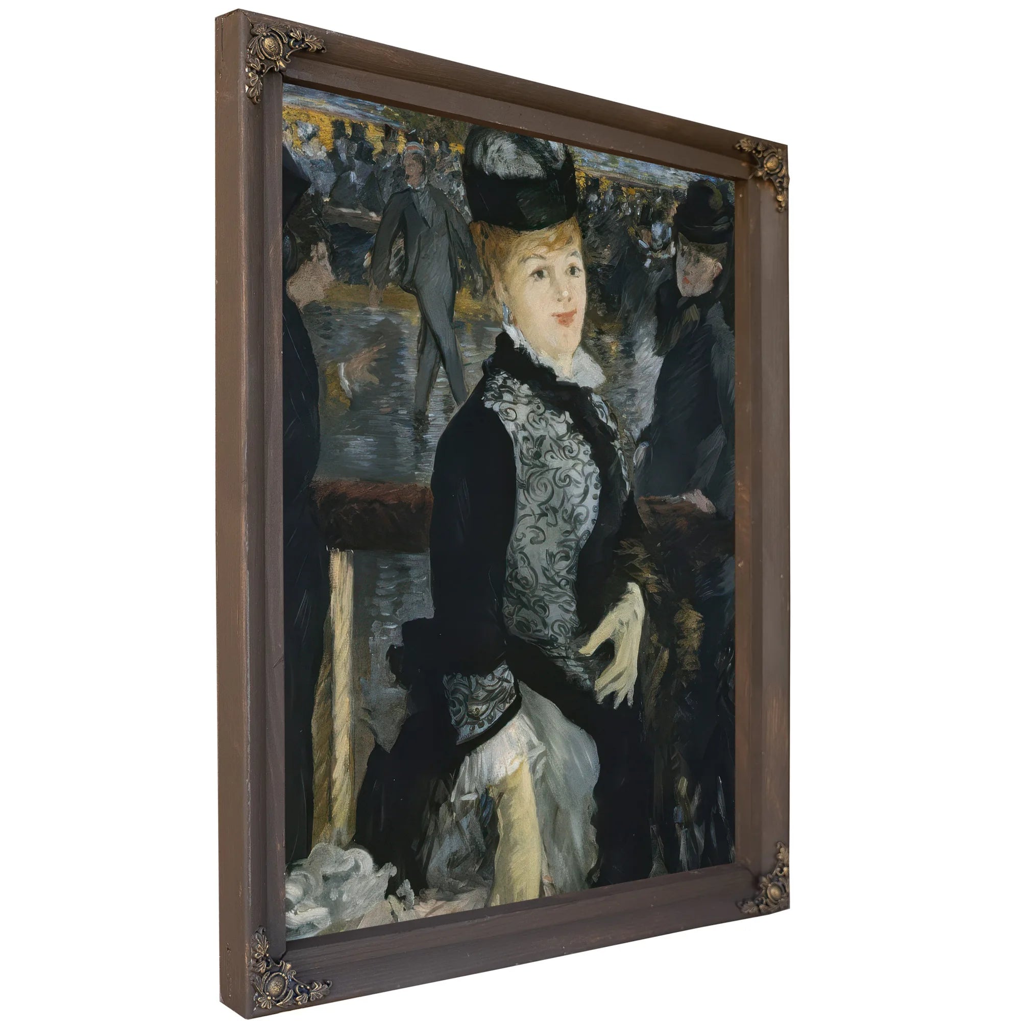 Skating By Edouard Manet Fine Art Print