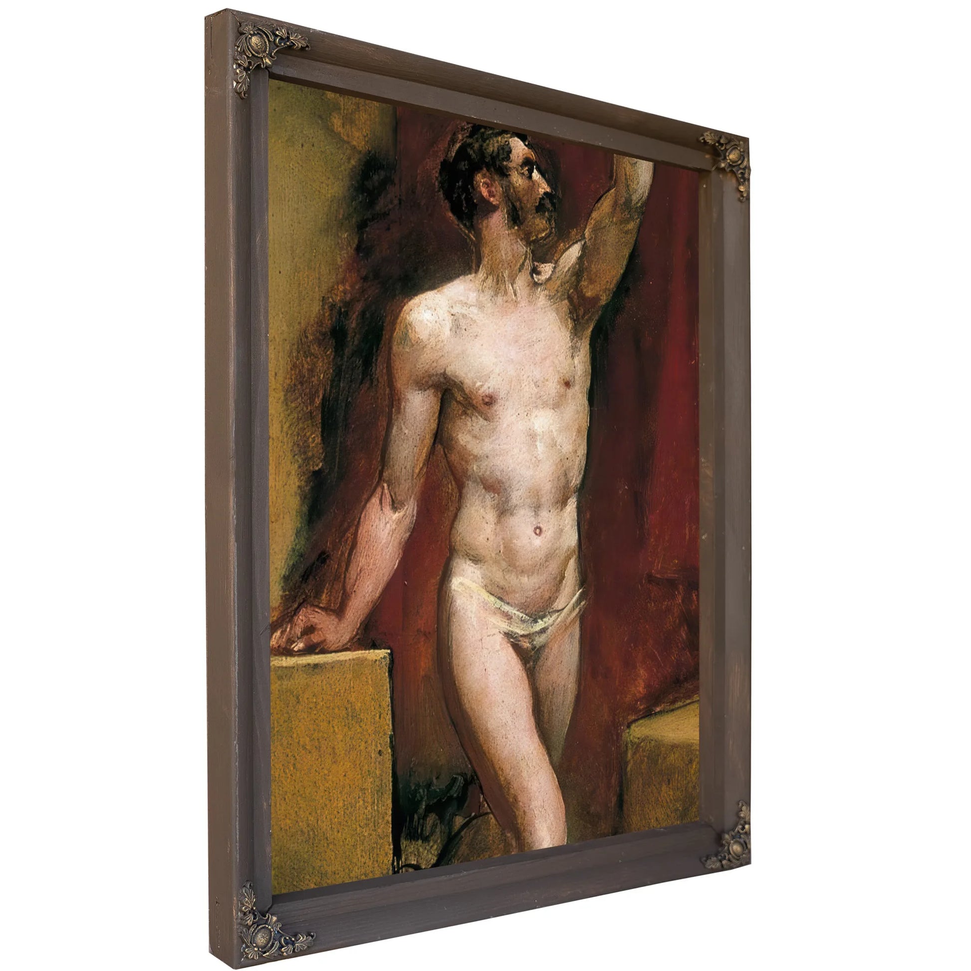 Male Nude 23 By William Etty Fine Art Print