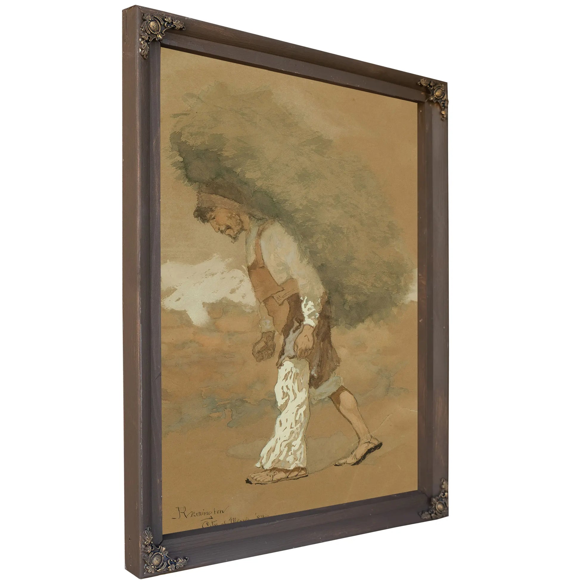 Carrying Fodder by Frederic Remington