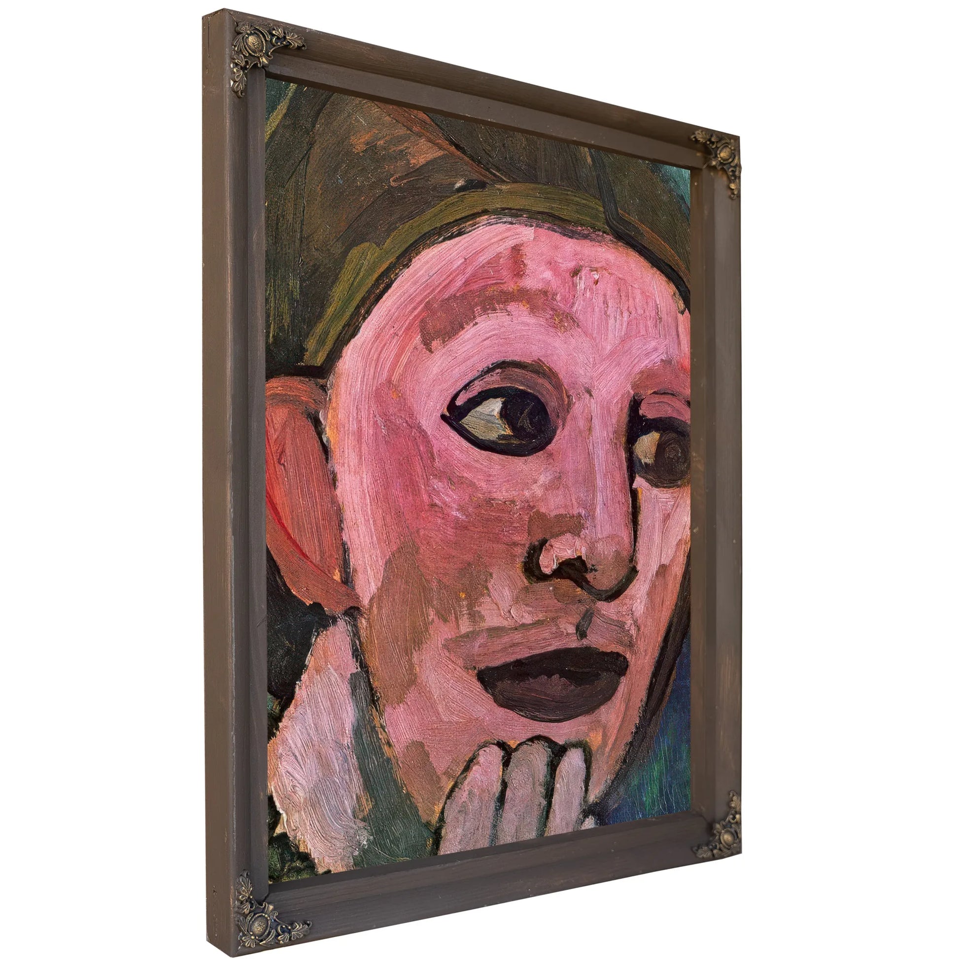 Self Portrait 1907 1907 By Paula Modersohn Becker Fine Art Print