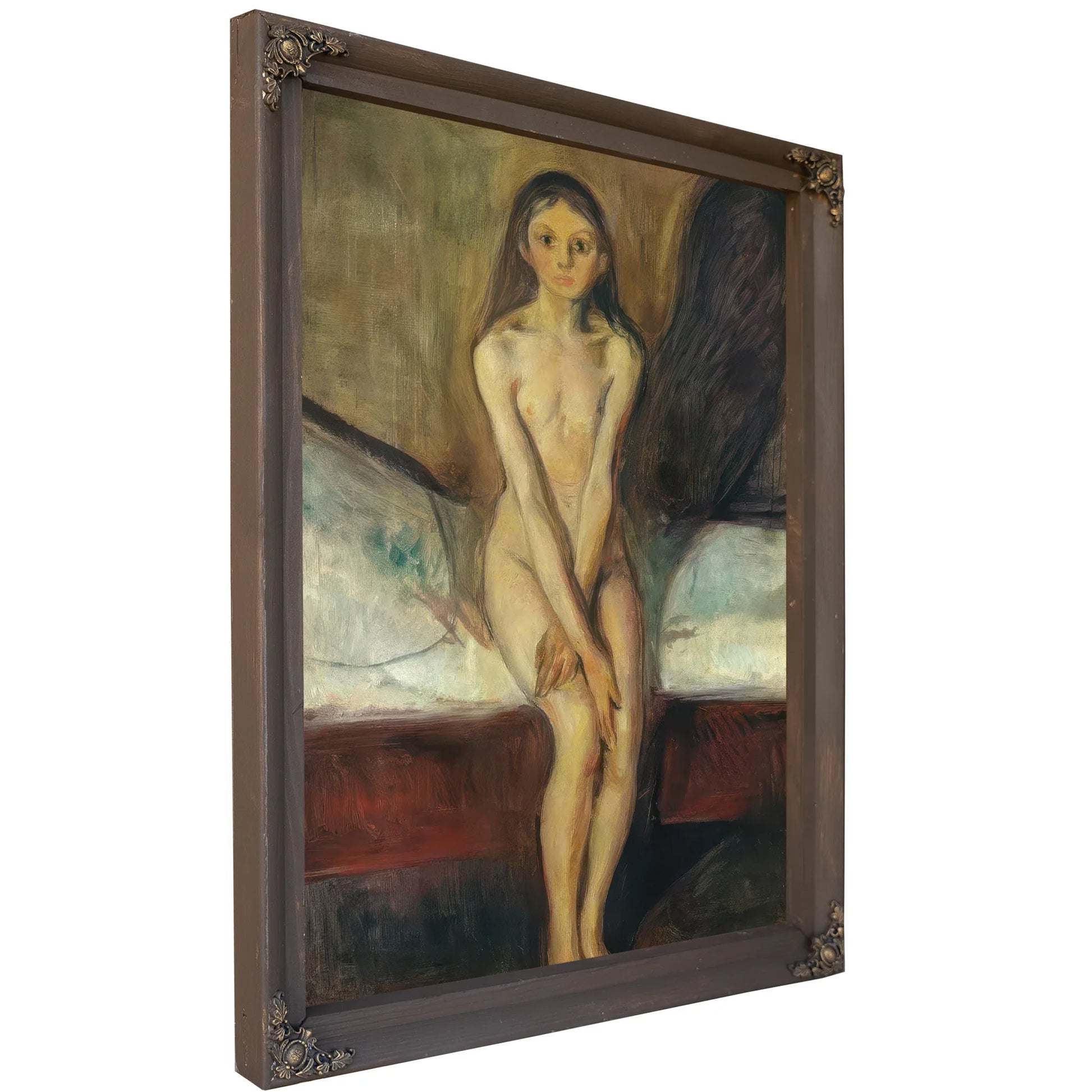 Puberty 1894 By Edvard Munch Fine Art Print