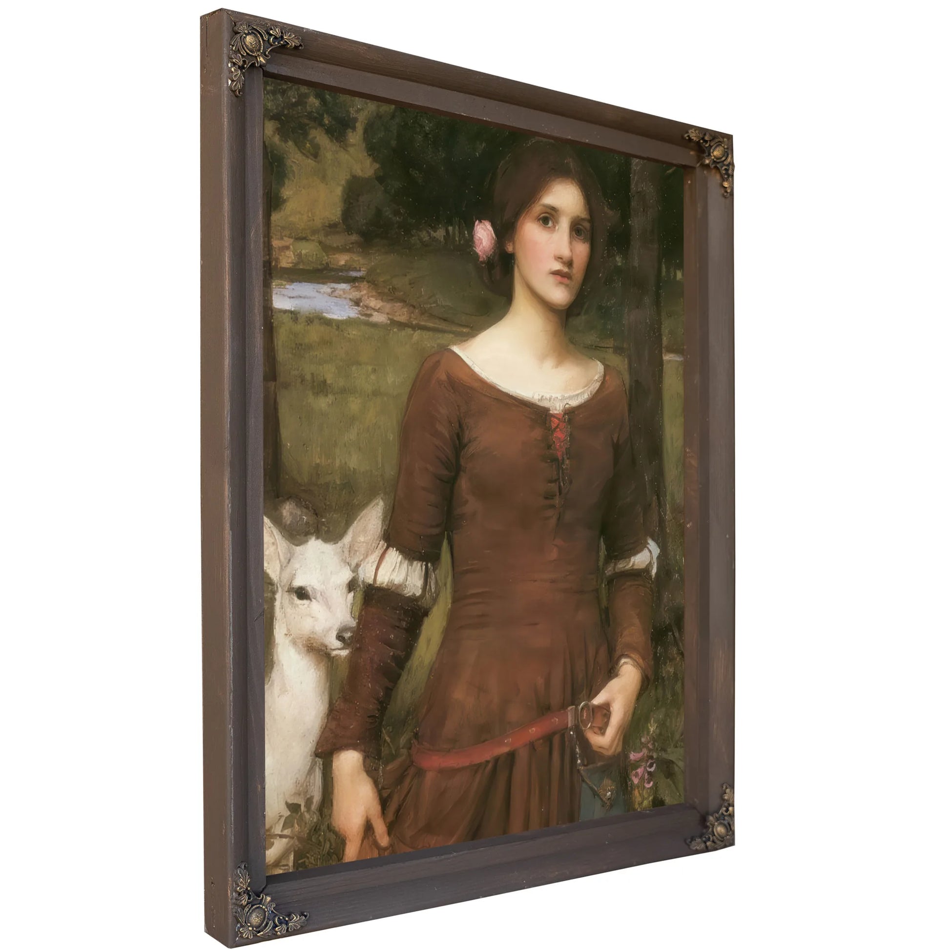 The Last Clare By John Waterhouse Fine Art Print
