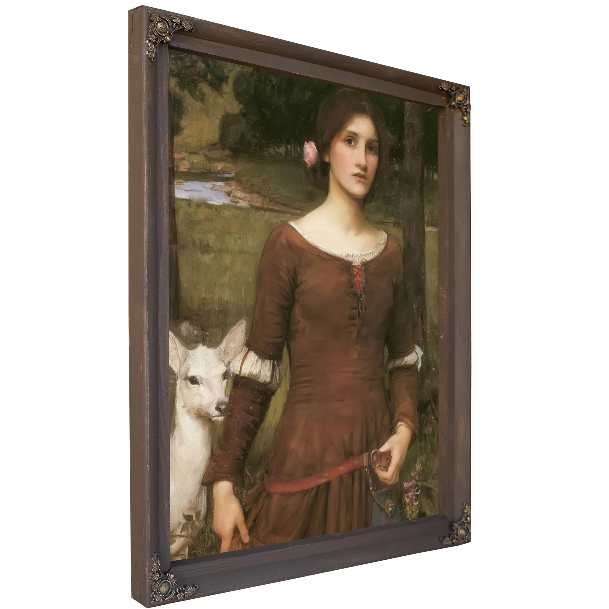 The Last Clare By John Waterhouse Fine Art Print
