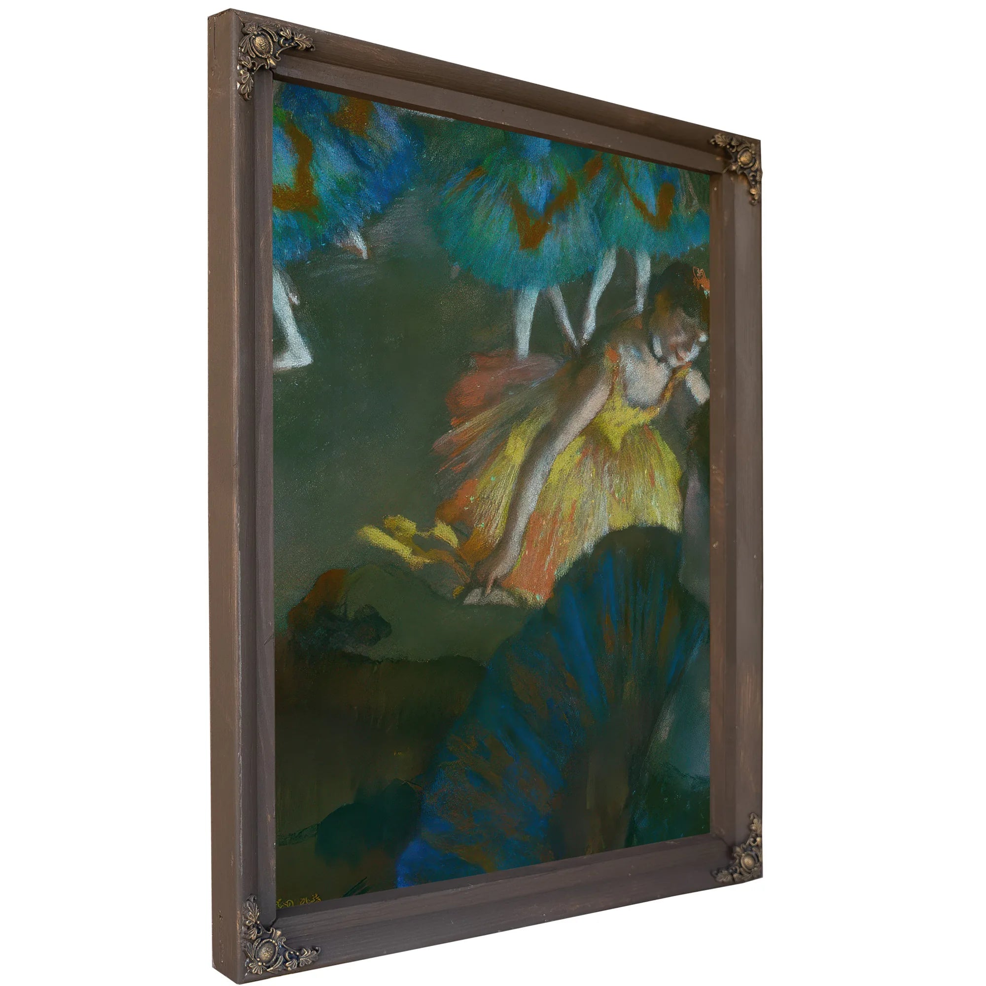 Ballet Seen From An Opera Box By Edgar Degas Fine Art Print