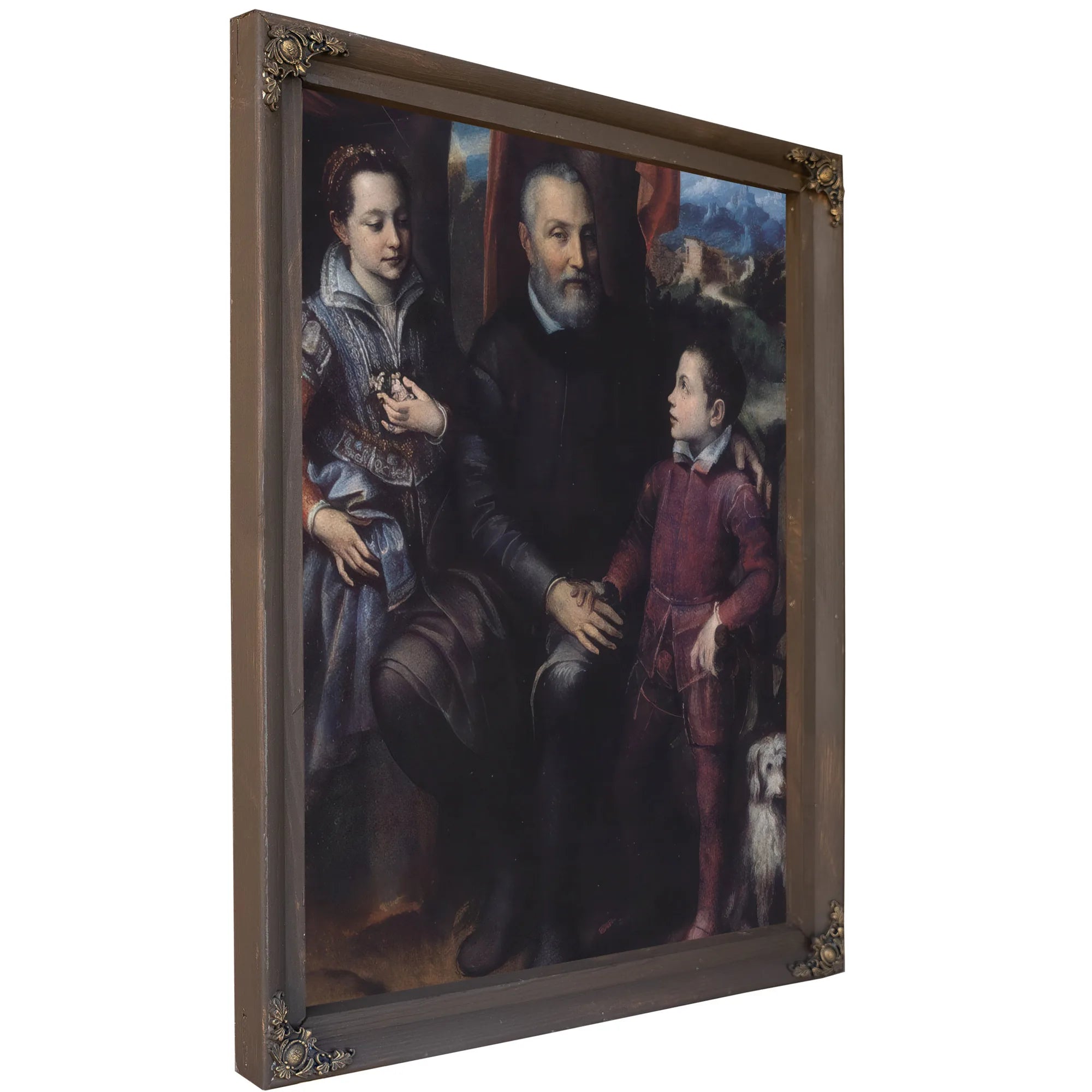 Portrait Of The Artist 1039 S Family 1558 By Sofonisba Anguissola Fine Art Print