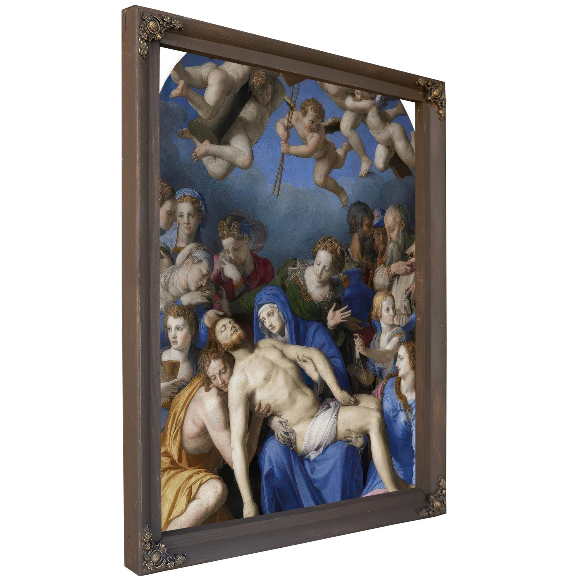 Deposition Of Christ 1540 1545 Mannerism 268X173Cm Musce Des Beaux Arts Besancon By Agnolo Bronzino Fine Art Print