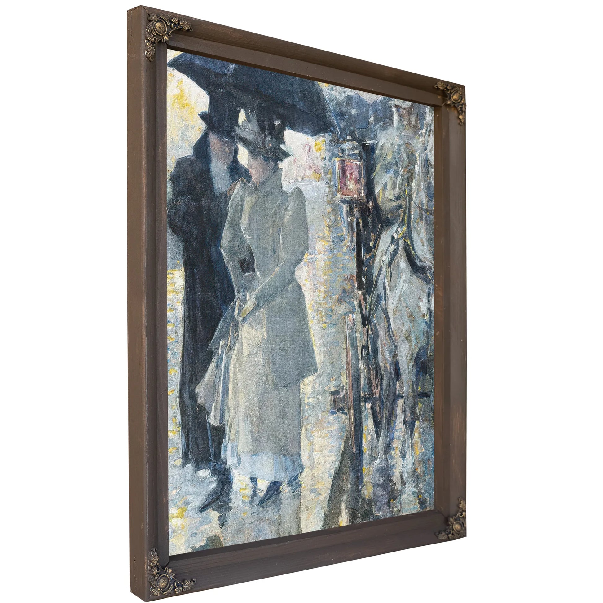Rainy Day, New York By Childe Hassam Fine Art Print