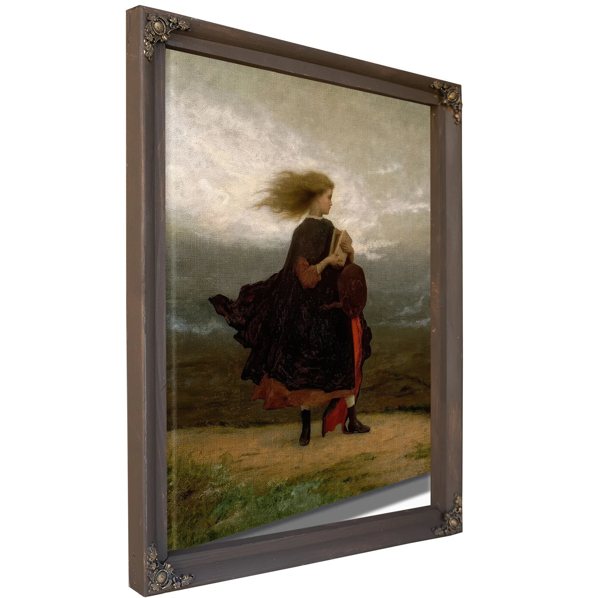 The Girl I Left Behind Me by Eastman Johnson Fine Art Print