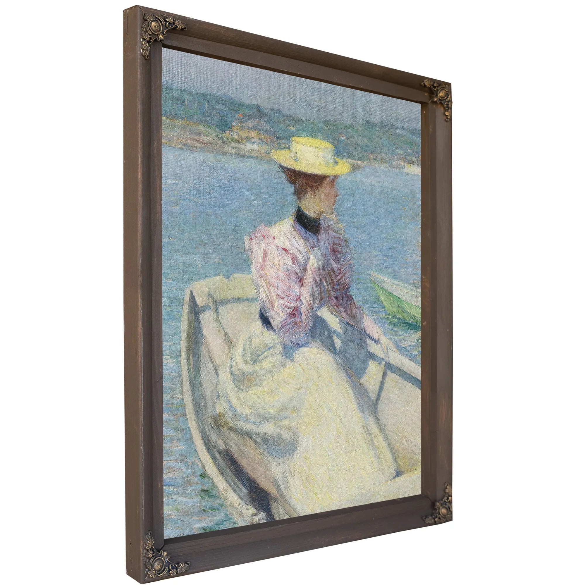 The White Pierrot By Pierre Auguste Renoir Fine Art Print