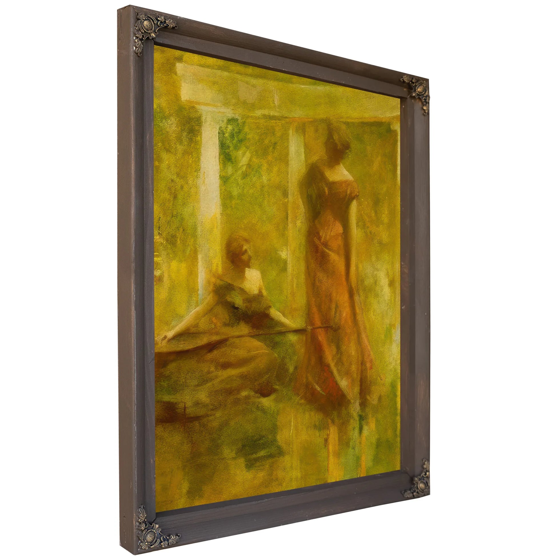Music By Thomas Wilmer Dewing Fine Art Print