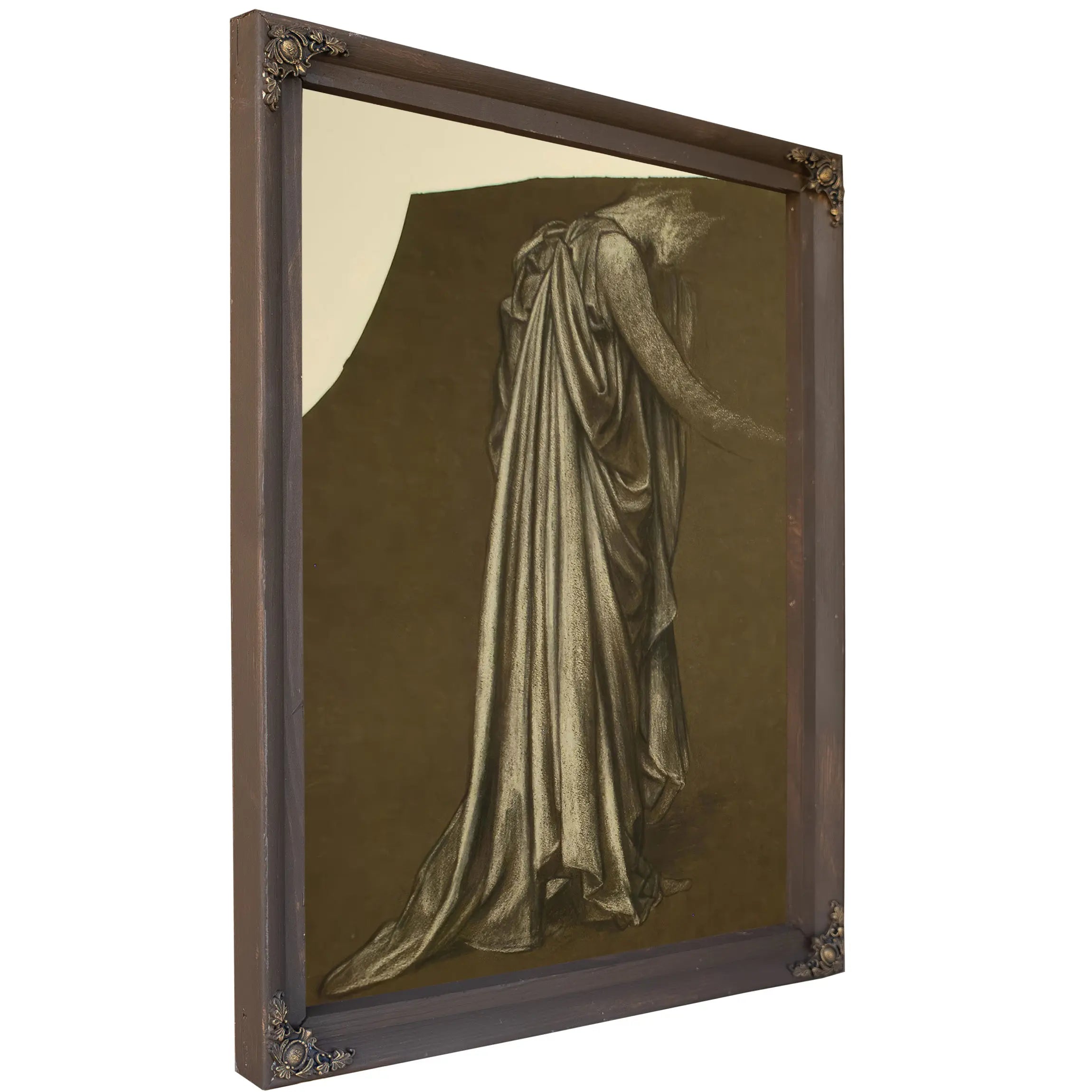 Study For The Cadence Of Autumn (Drapery) 2 by Evelyn De Morgan