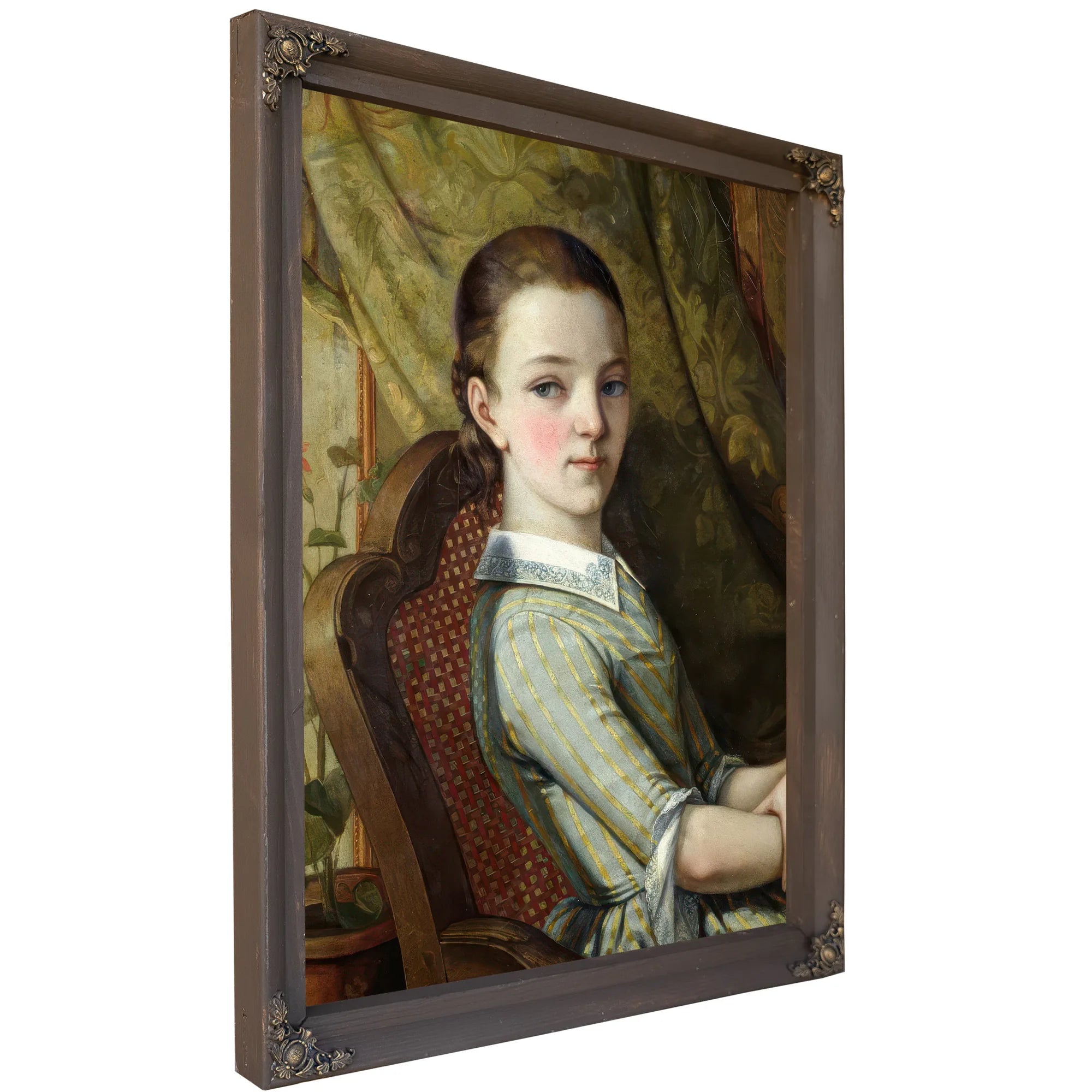 Juliette Courbet (1831 1915) By Jean Desire Gustave Courbet Fine Art Print