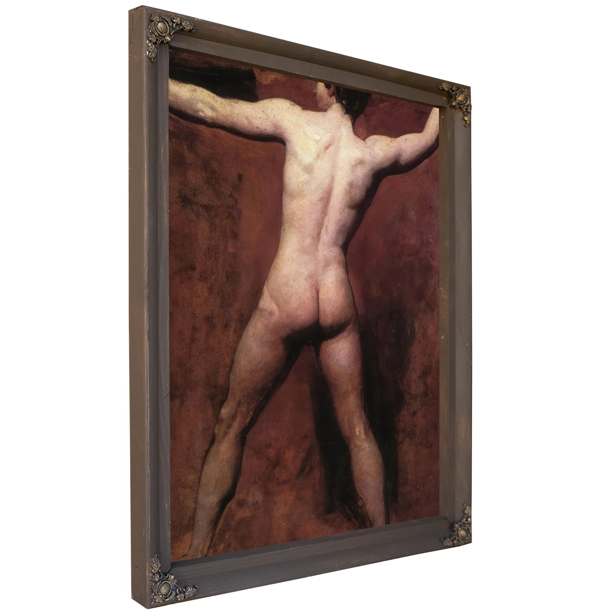 Academic Male Nude By William Etty Fine Art Print