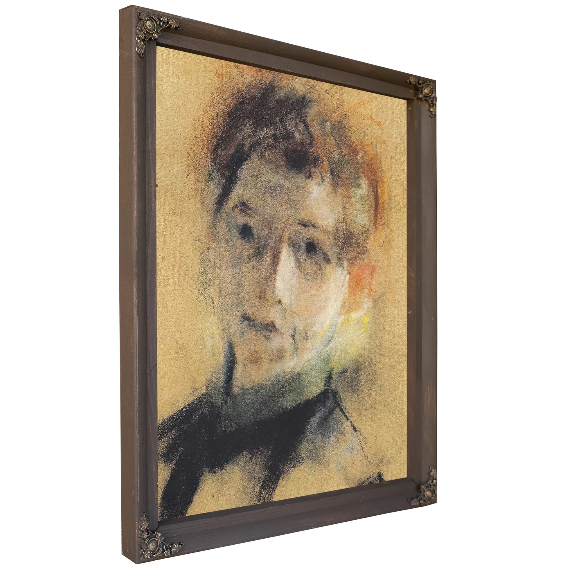 Self Portrait 7 By Paula Modersohn Becker Fine Art Print