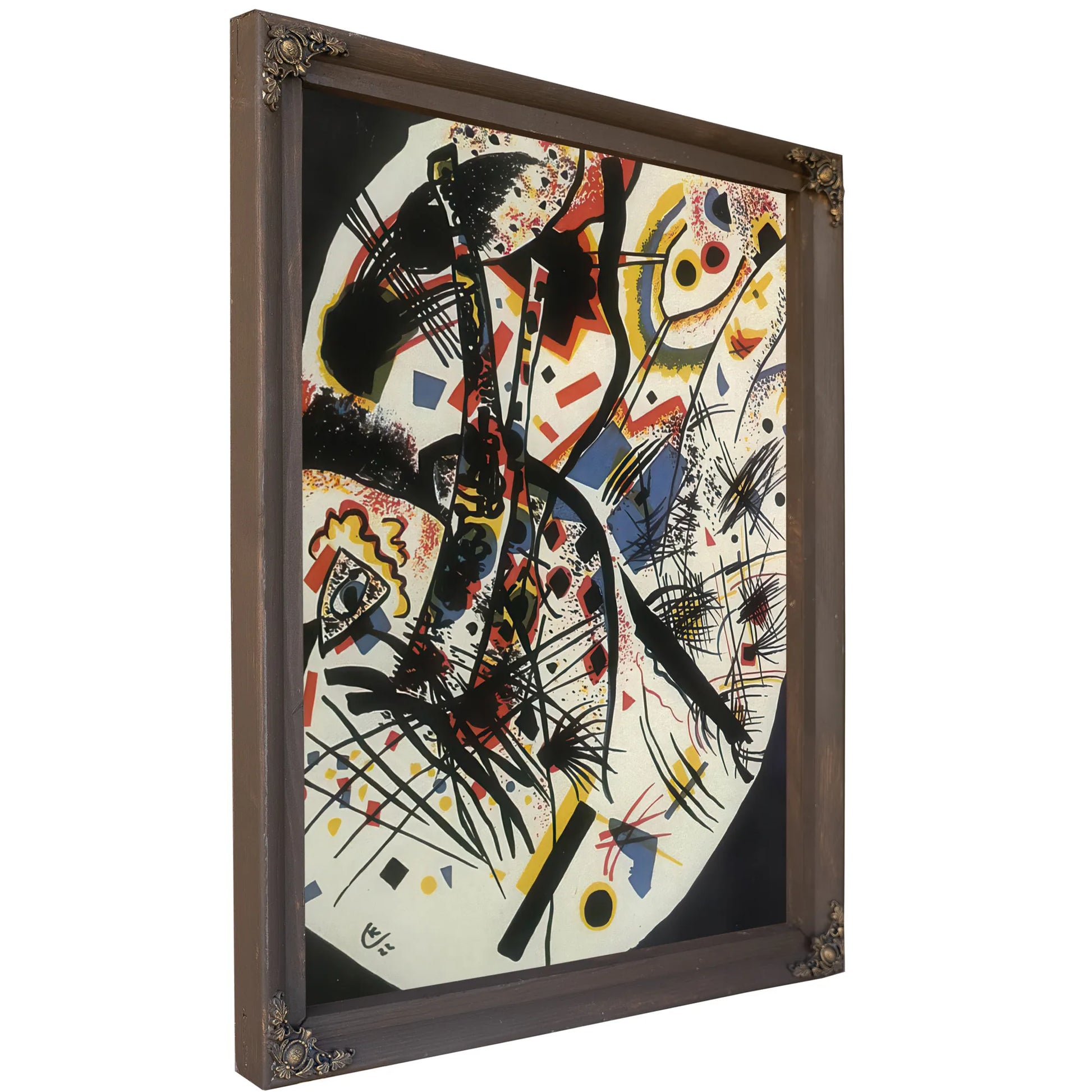 Small Worlds Iii By Wassily Kandinsky Fine Art Print