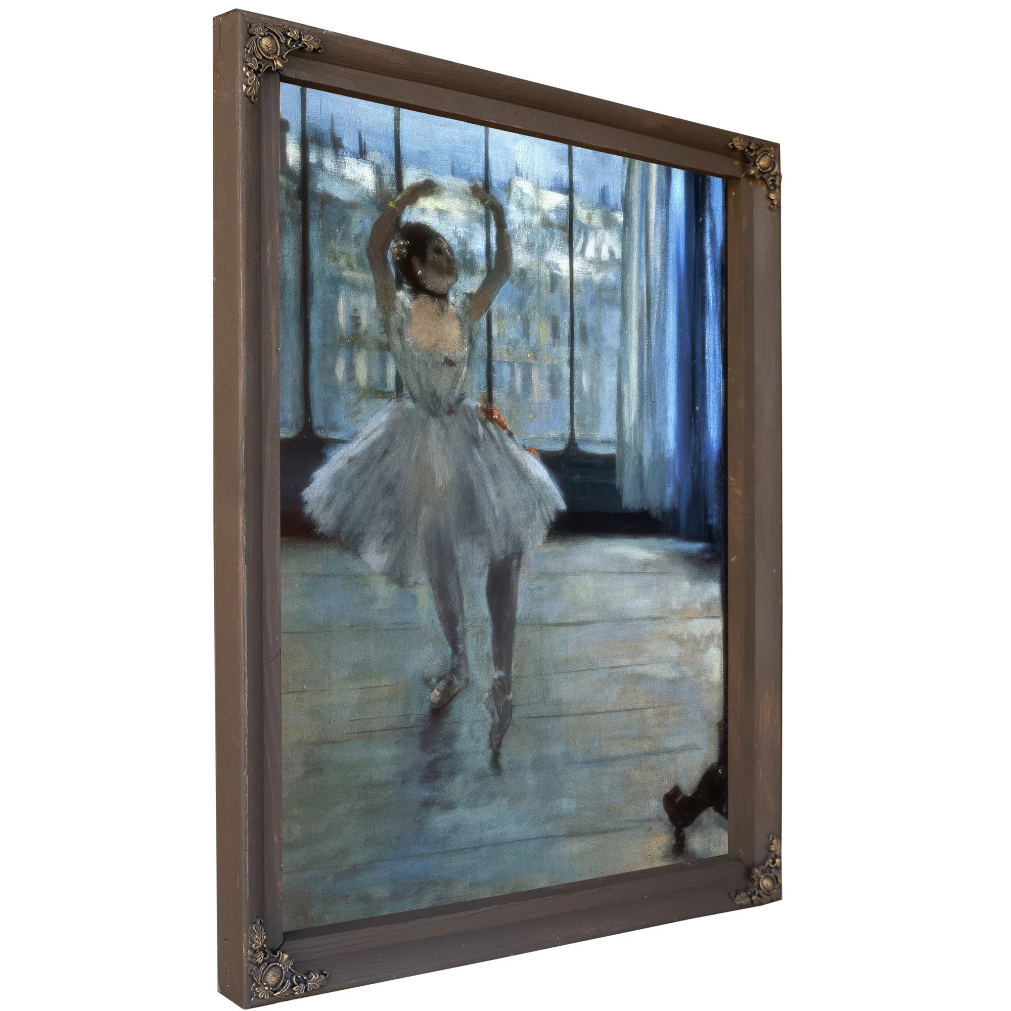 Dancer In Front Of A Window (Dancer At The Photographer's Studio) By Edgar Degas Fine Art Print