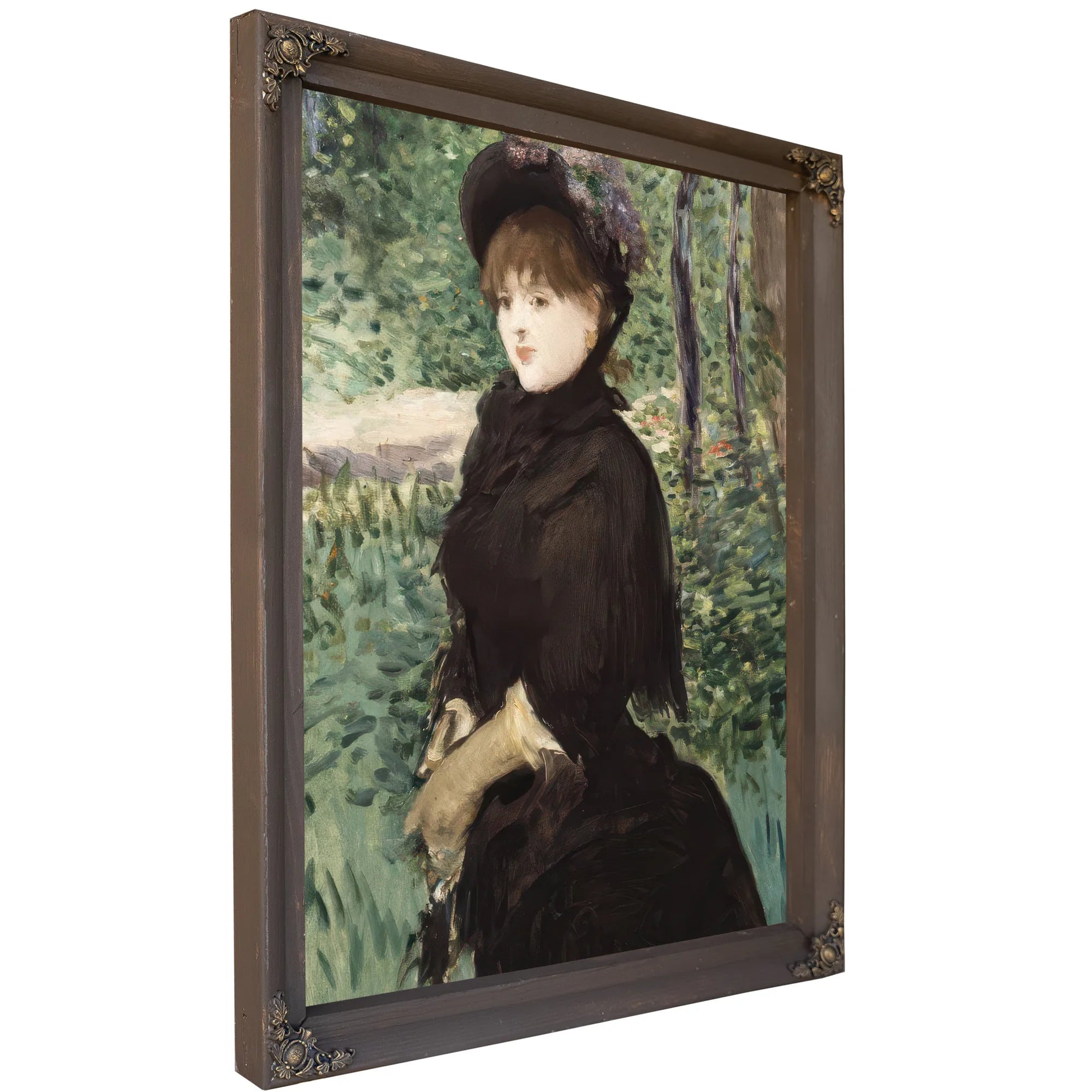The Walk By Edouard Manet Fine Art Print