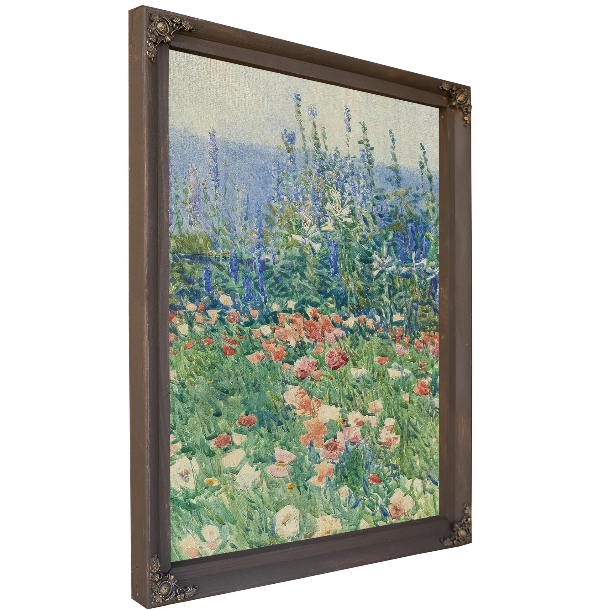 Flower Garden, Isles Of Shoals By Childe Hassam Fine Art Print